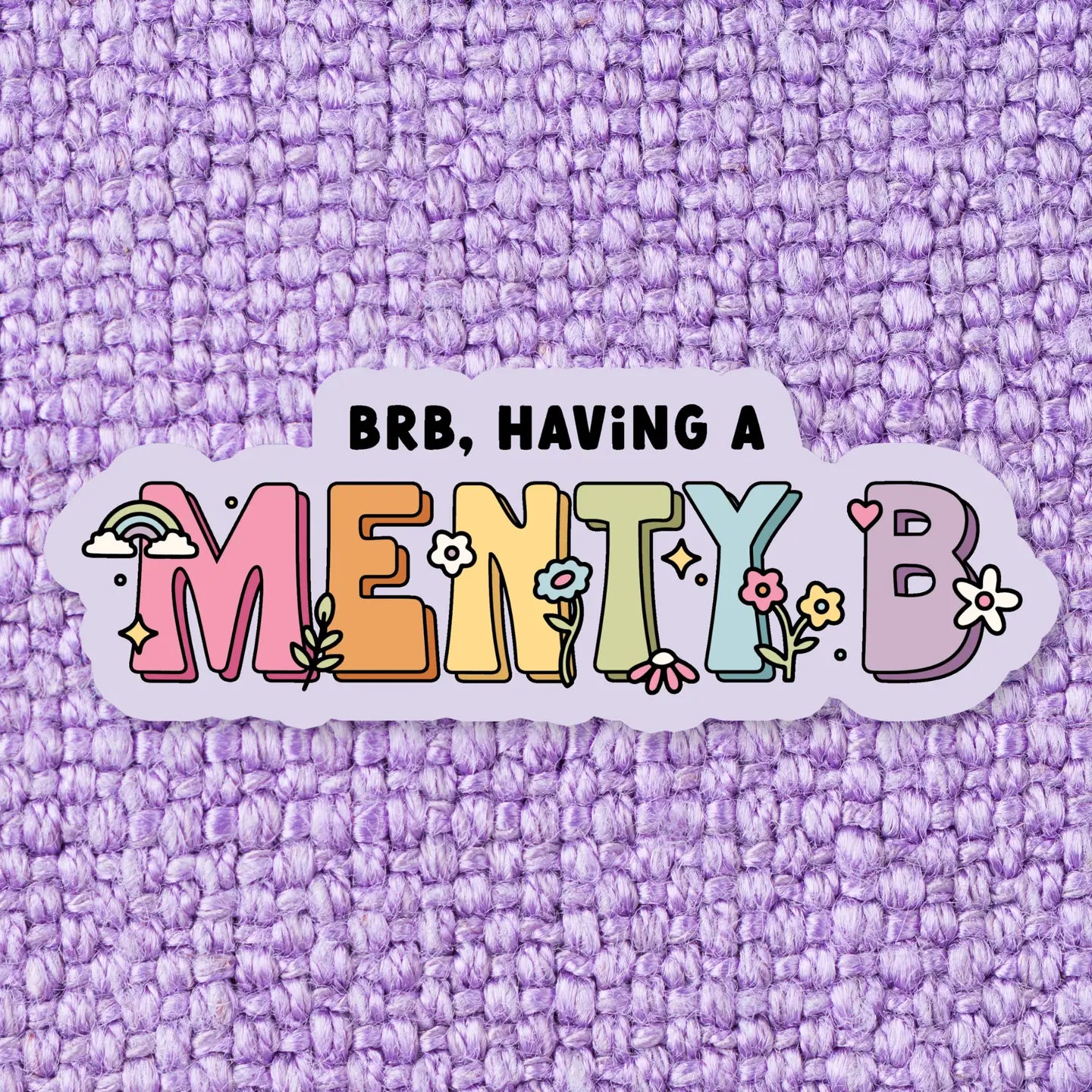 Menty B / sticker