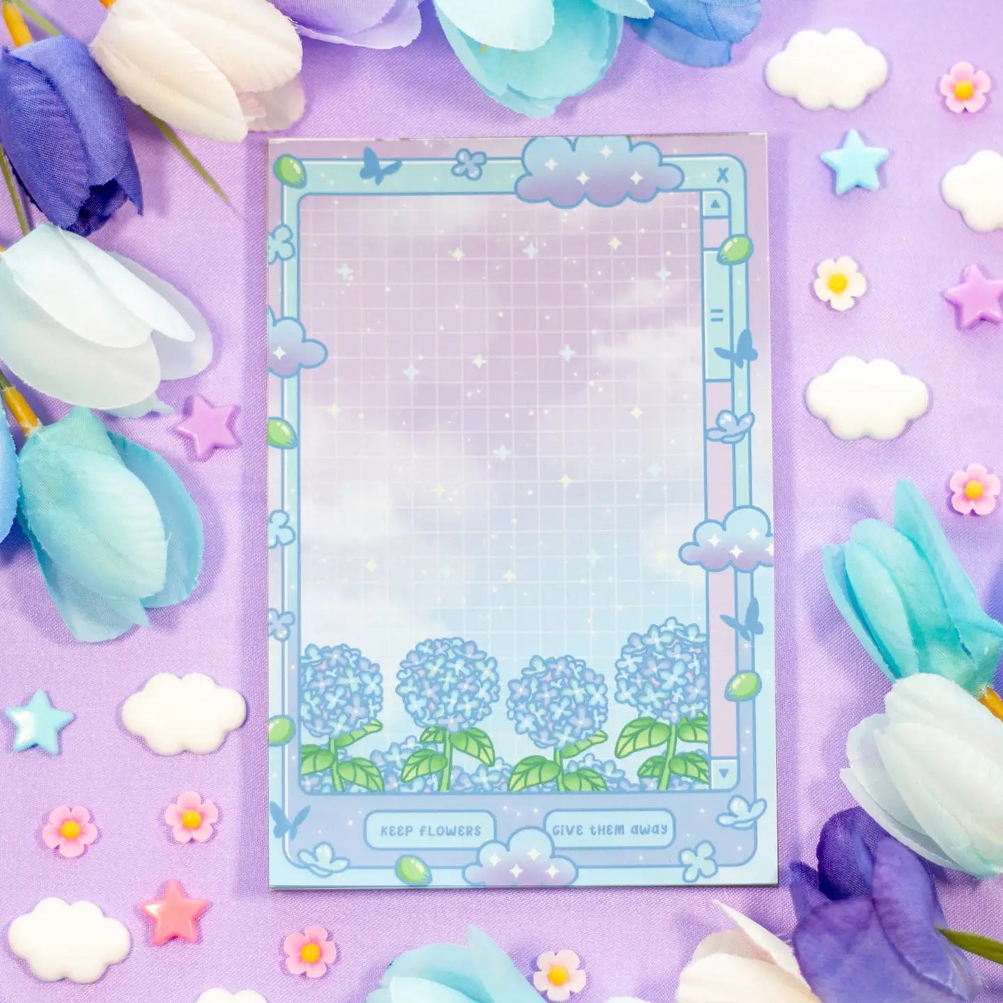 Hydrangea Dreams Notepad