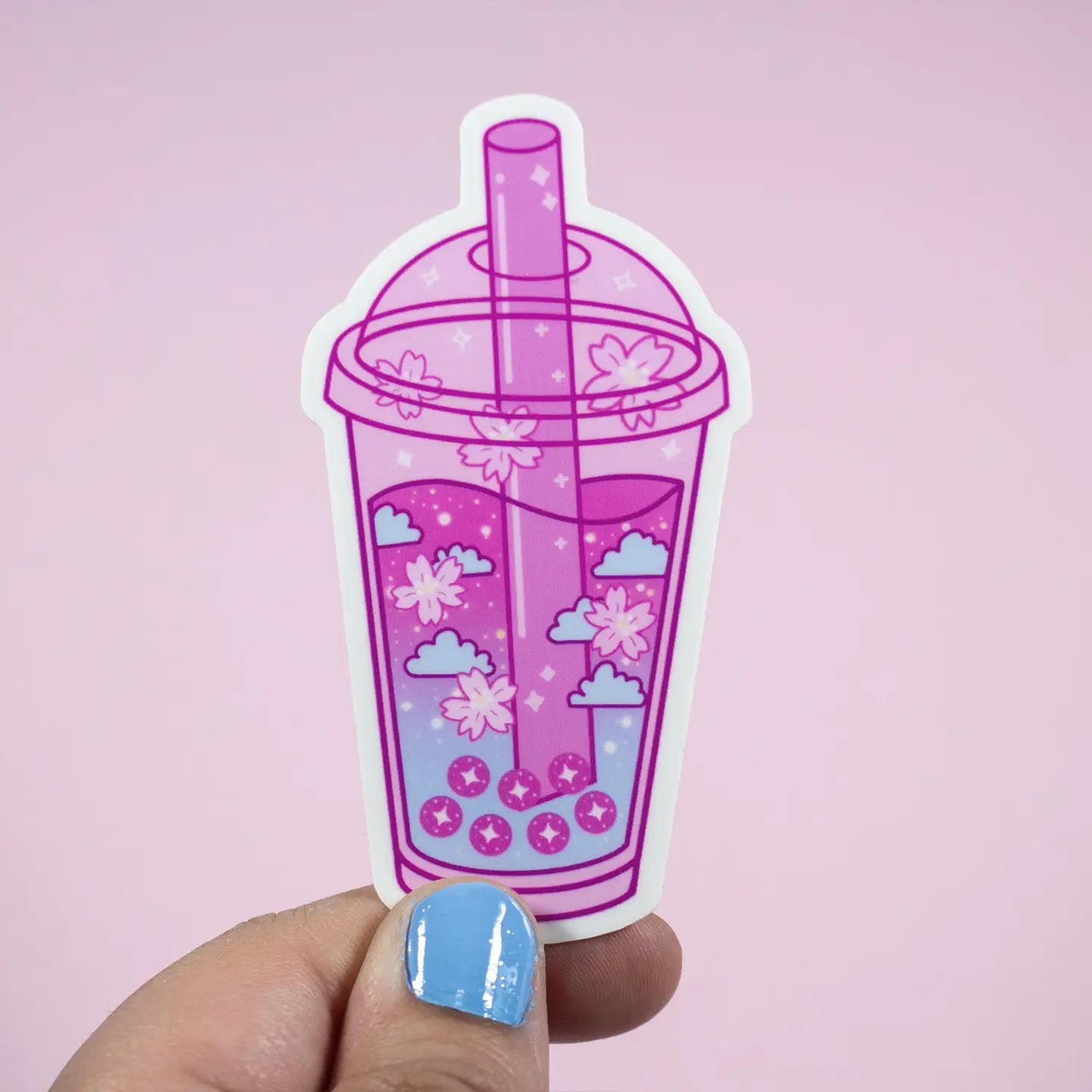 Pink Boba / sticker