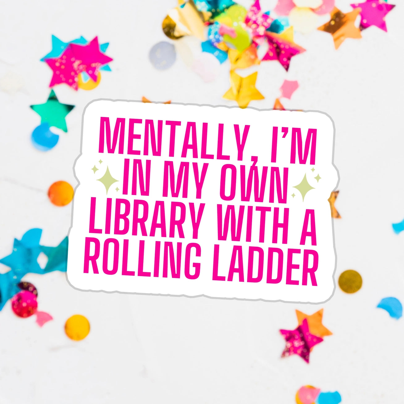 Rolling Ladder / sticker