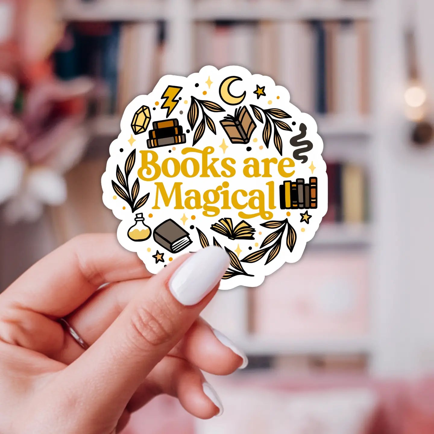 Books are Magical / sticker