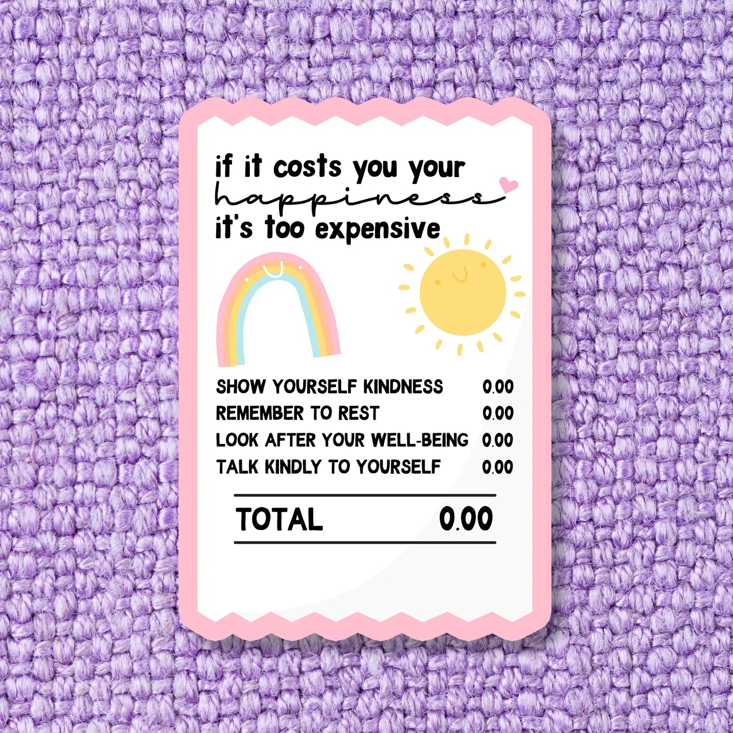 It's Too Expensive / sticker