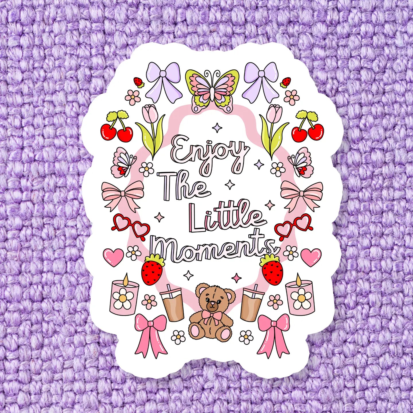 Enjoy the Moments / sticker