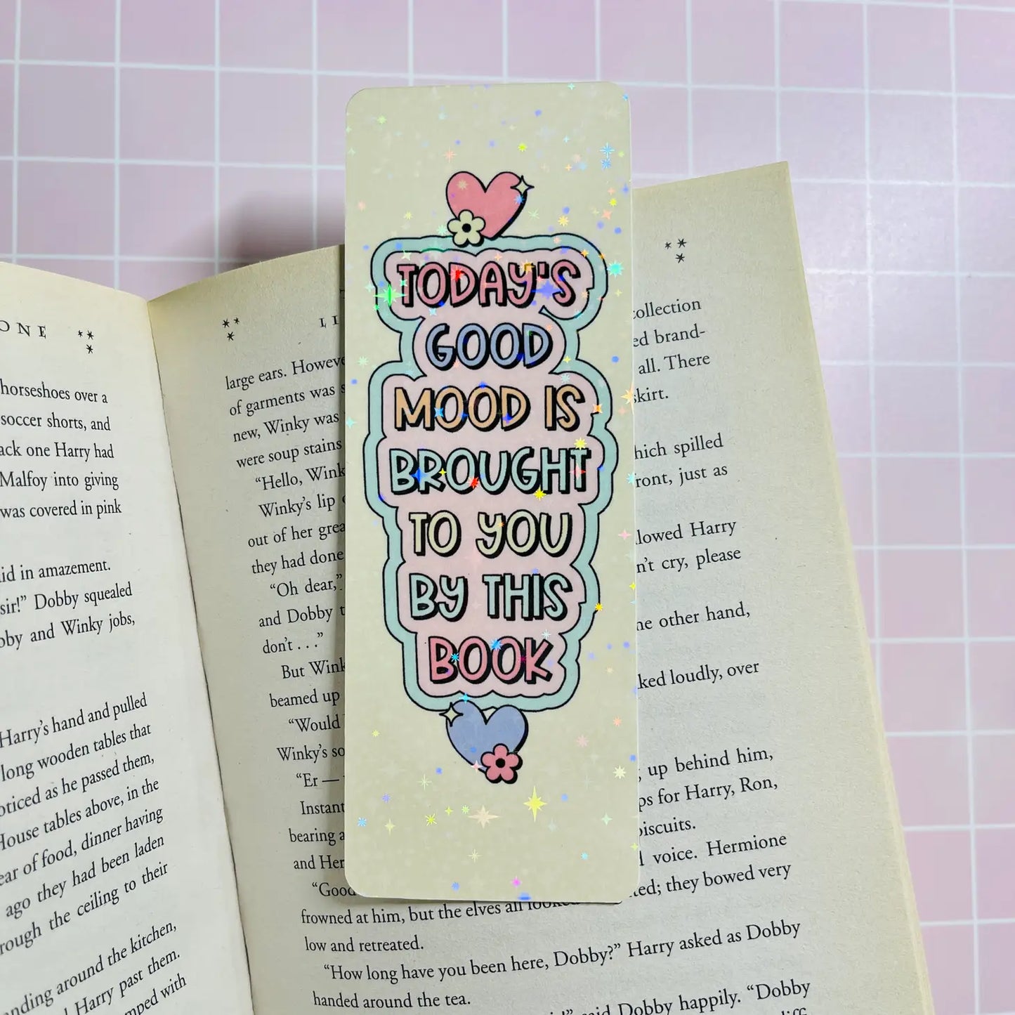 Today's Good Mood / holographic bookmark