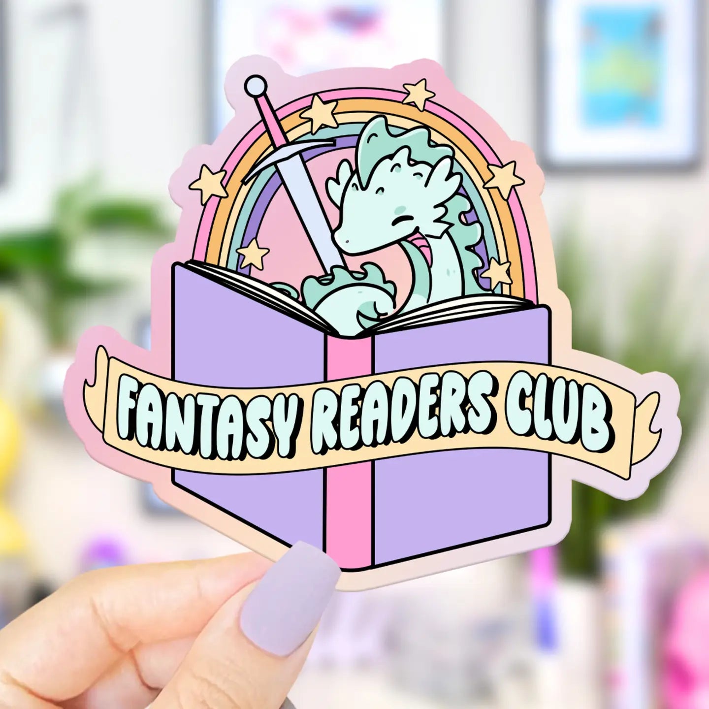 Fantasy Readers Club / sticker