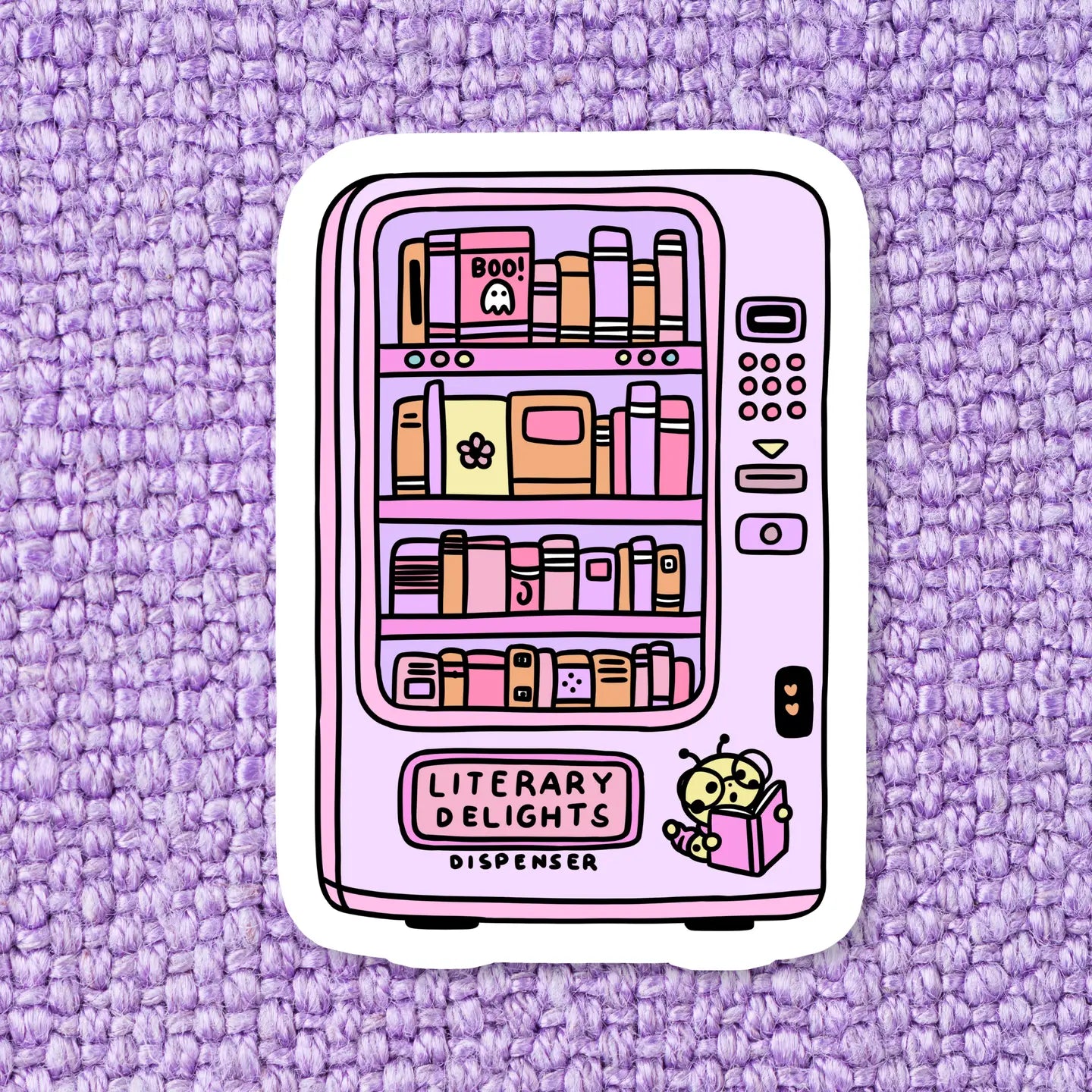 Library Delights / sticker
