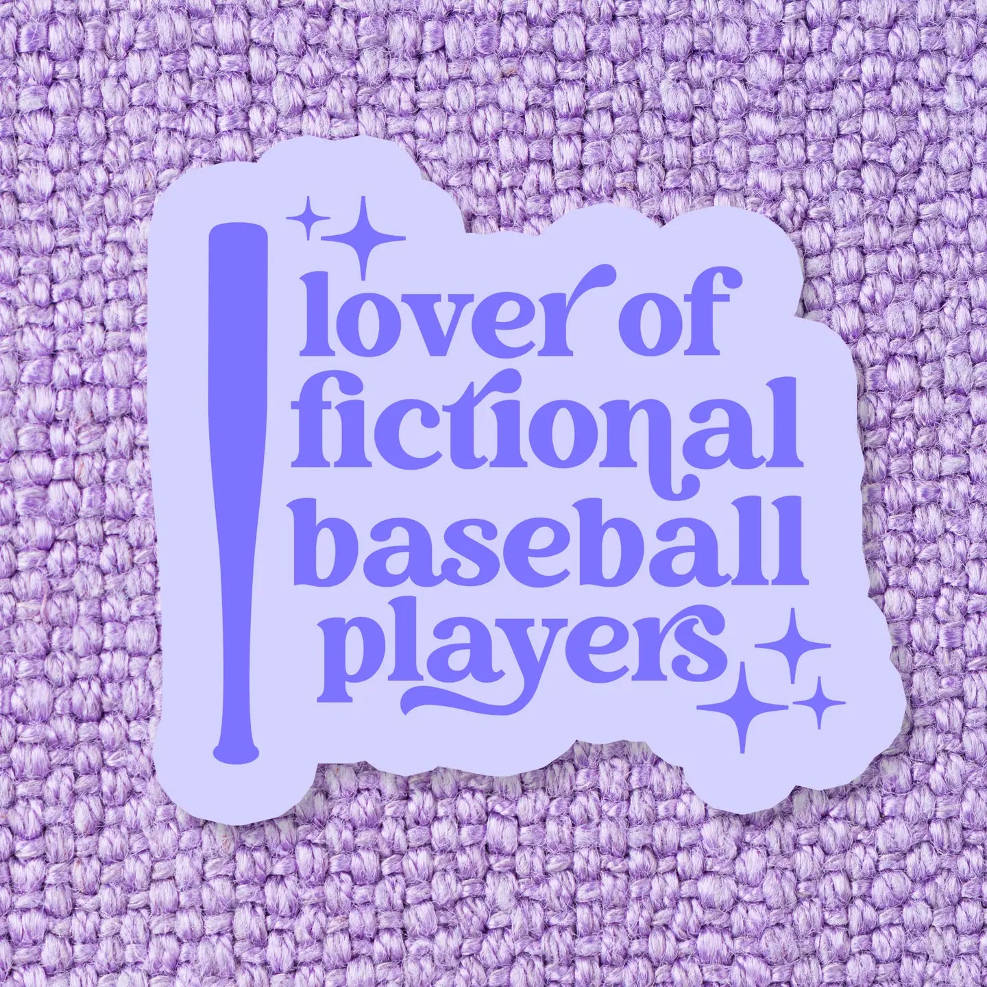 Fictional Baseball Players / sticker