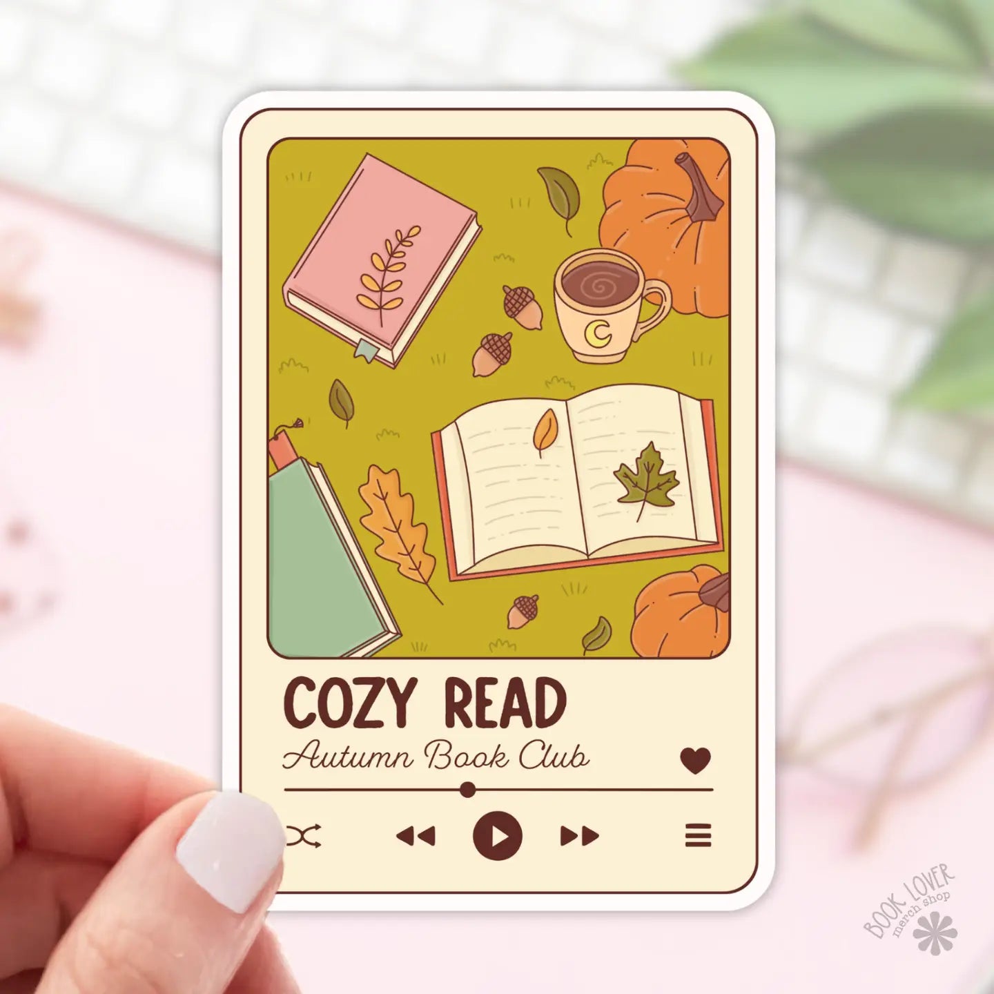 Cozy Audiobook / sticker