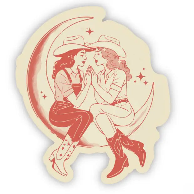 Cowgirls / sticker