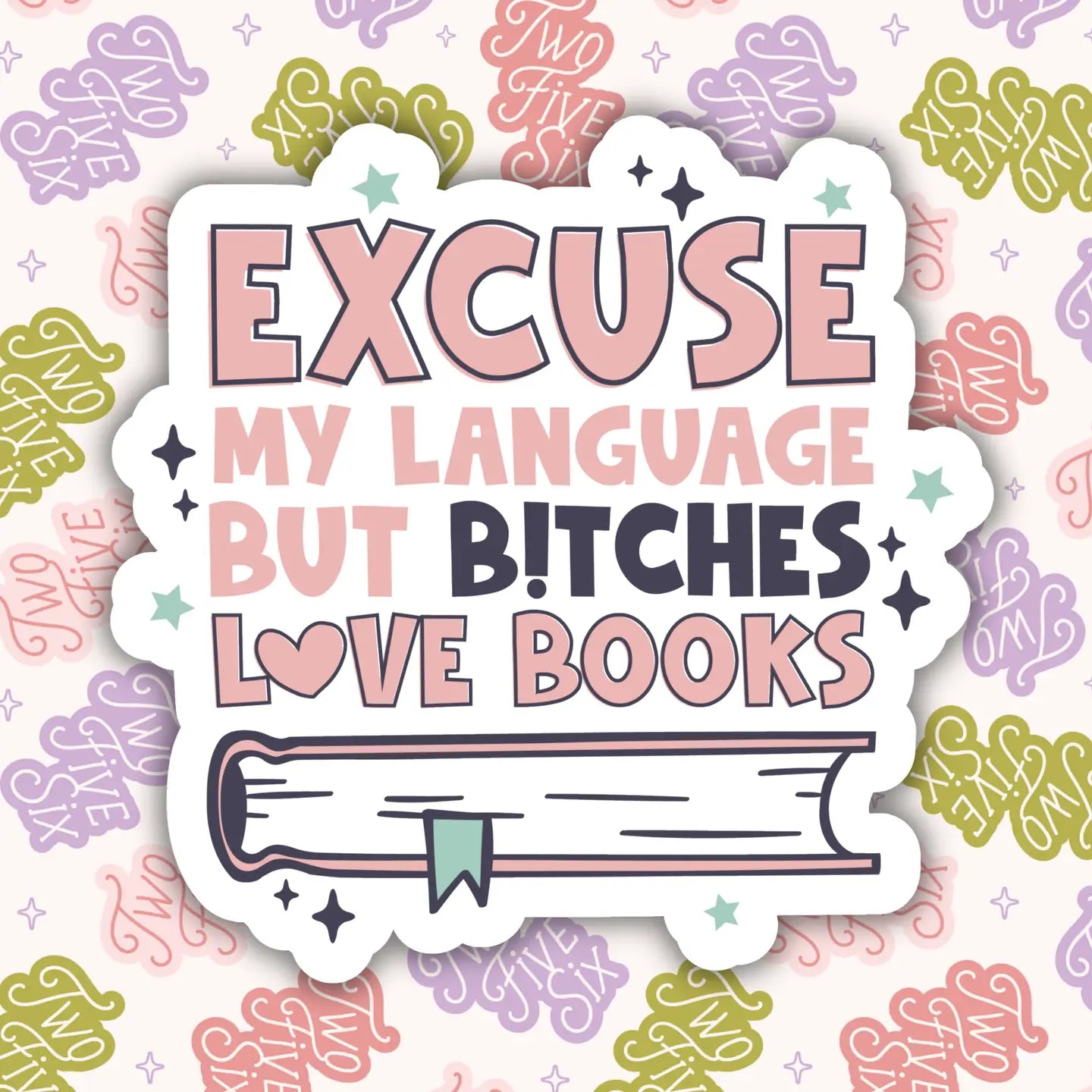 Bitches Love Books / sticker