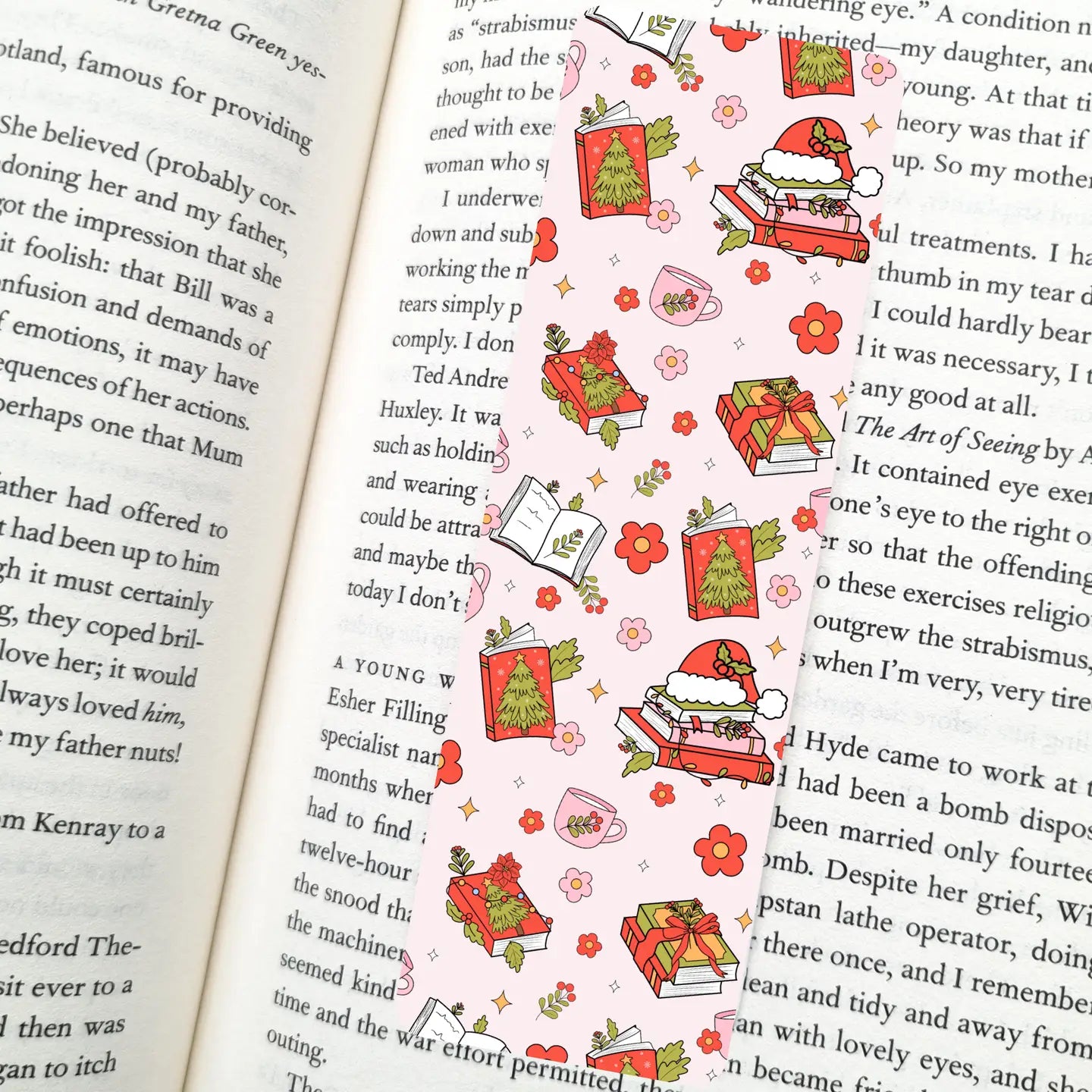 Bookish Holiday / bookmark