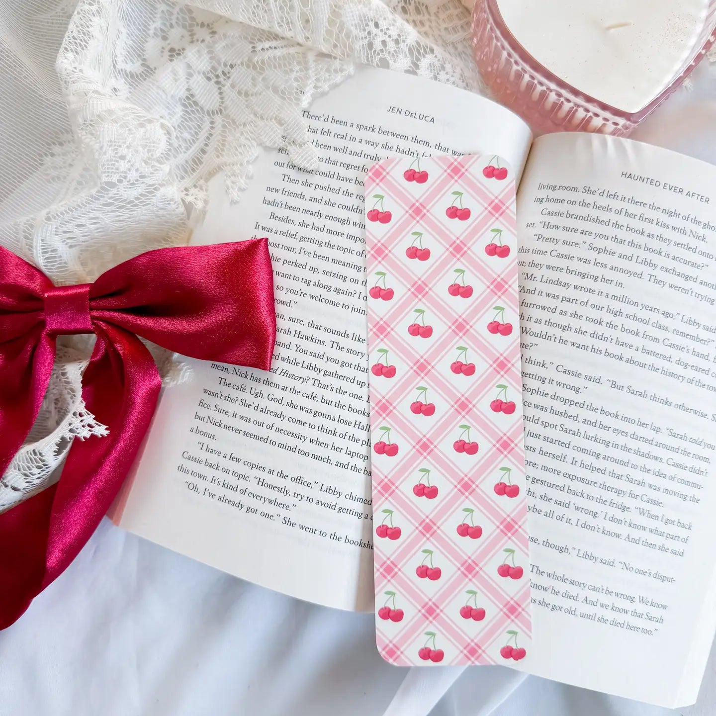 Cherry Check / bookmark