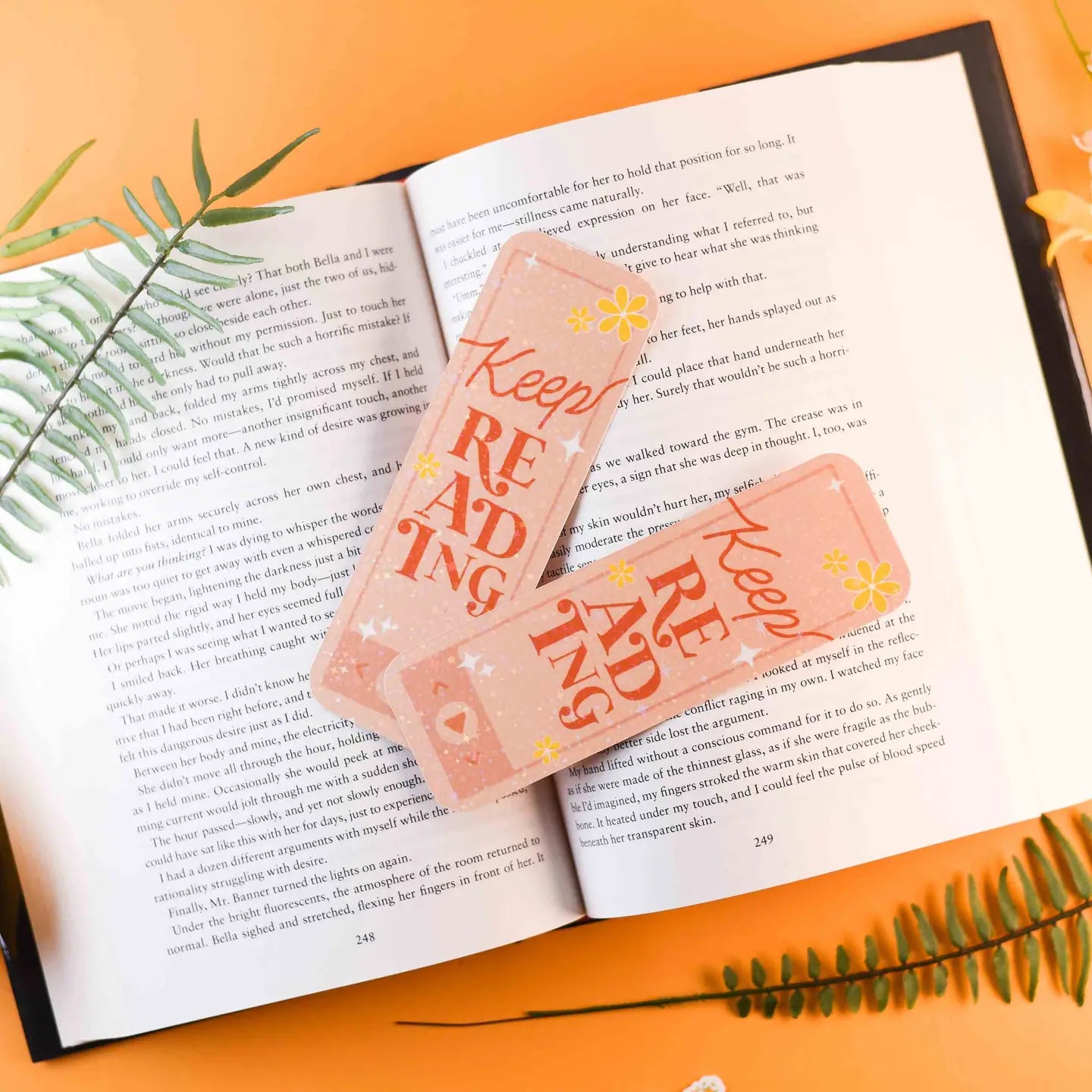 Keep Reading / holographic bookmark