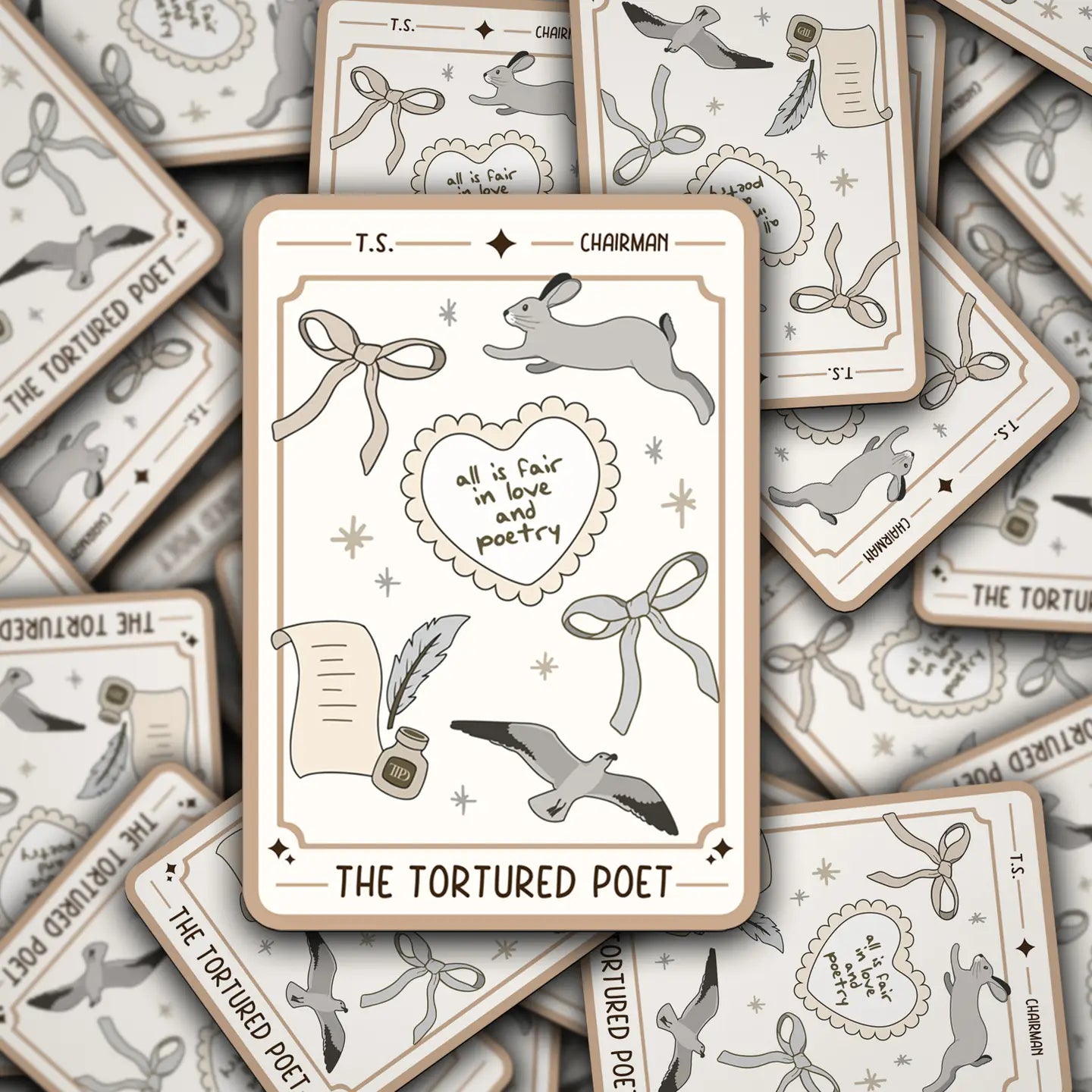 The Tortured Poet / sticker