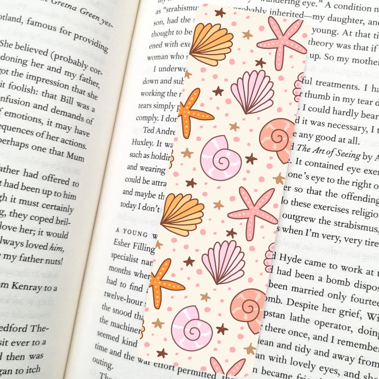 Starfish Summer / bookmark
