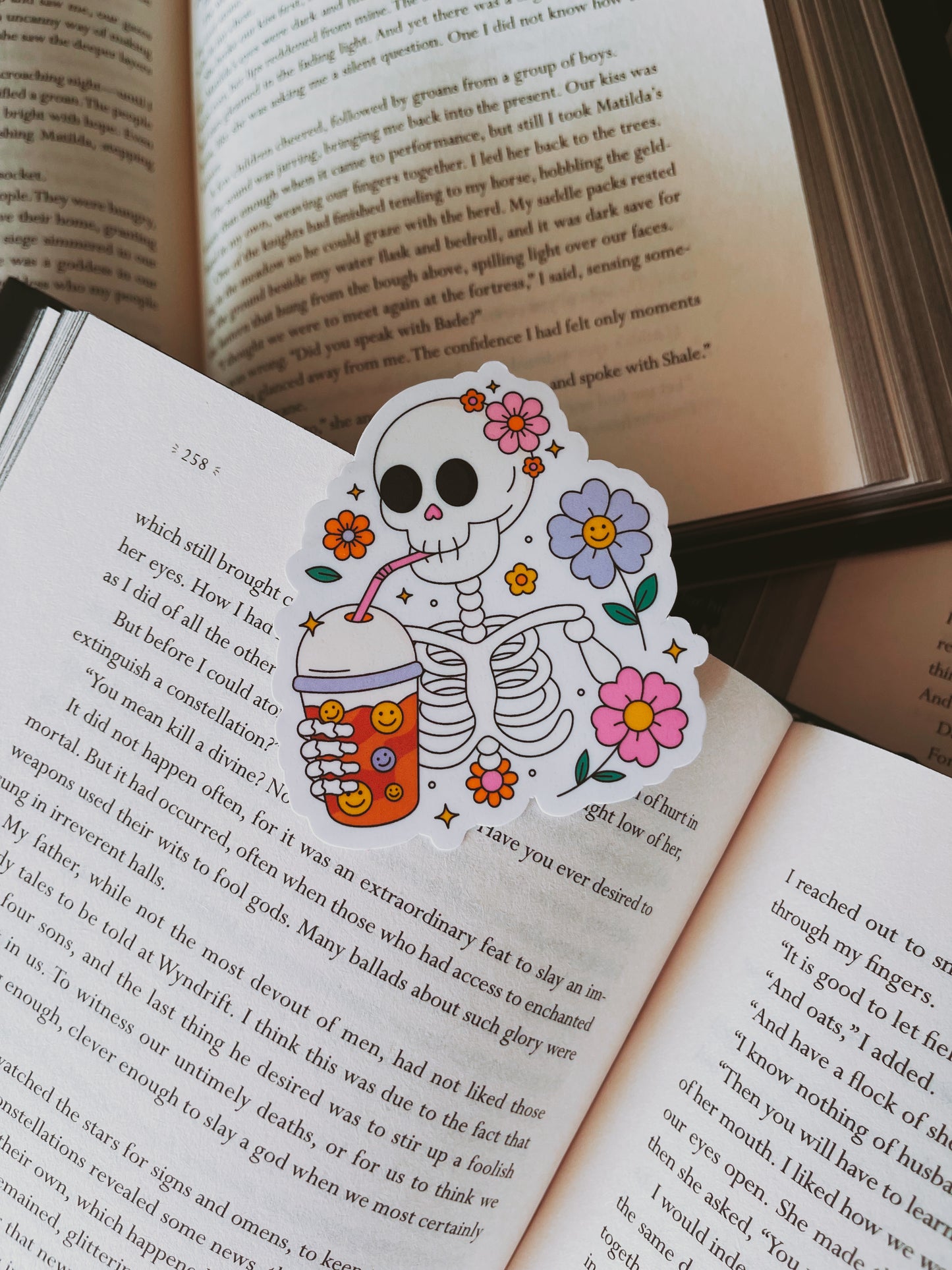 Coffee Skelly / sticker