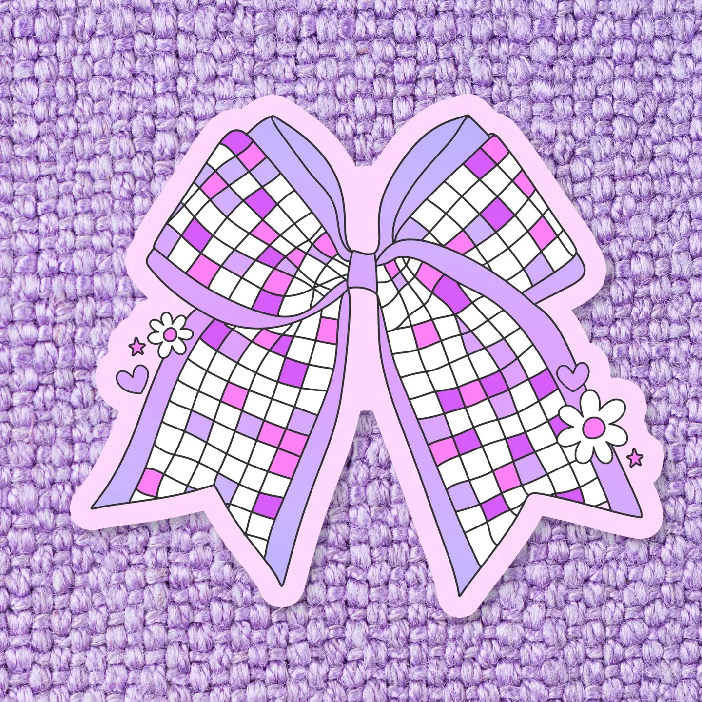 Disco Coquette Bow / sticker