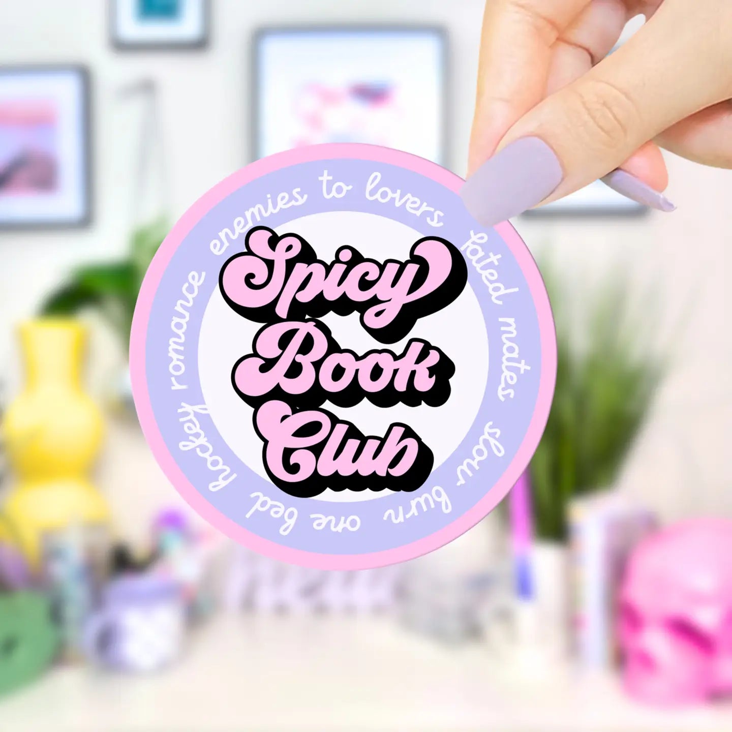 Spicy Book Club / sticker