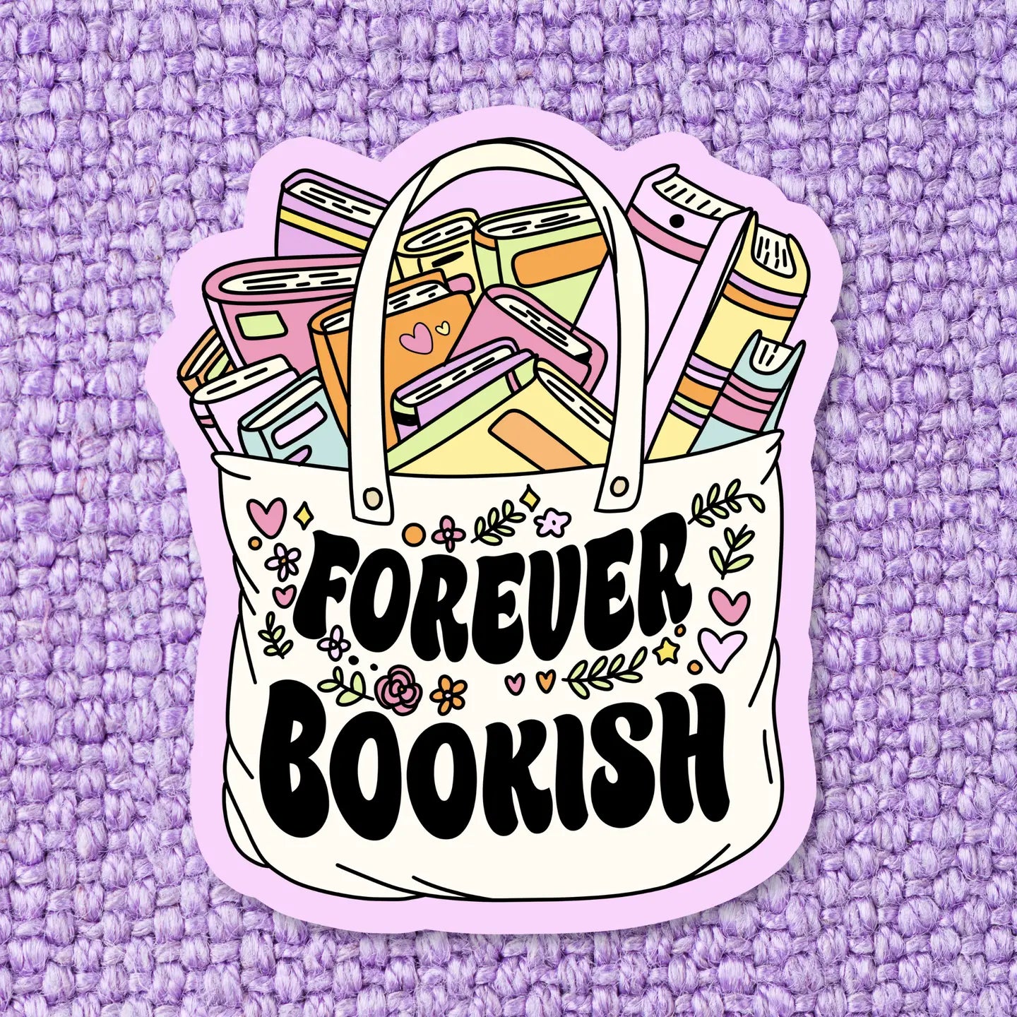 Forever Bookish / sticker