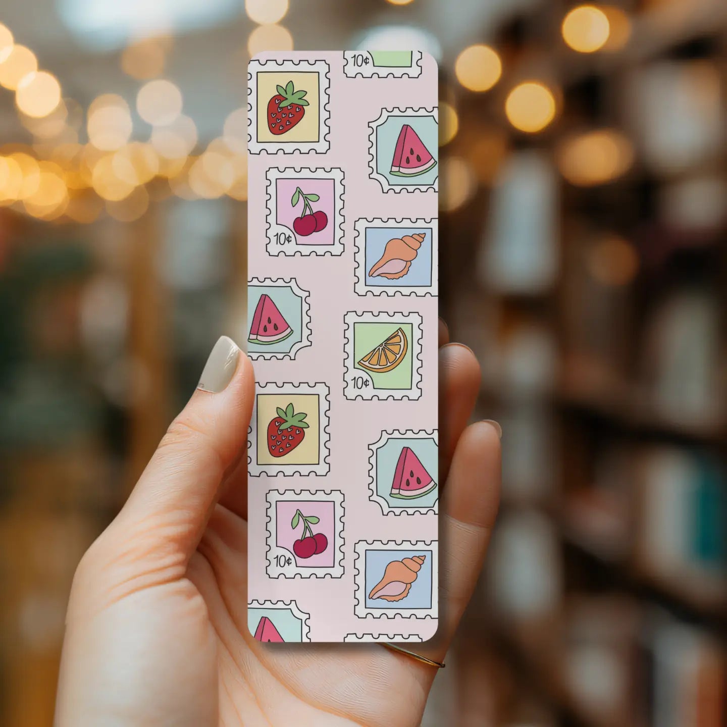 Fruit Stamps / bookmark