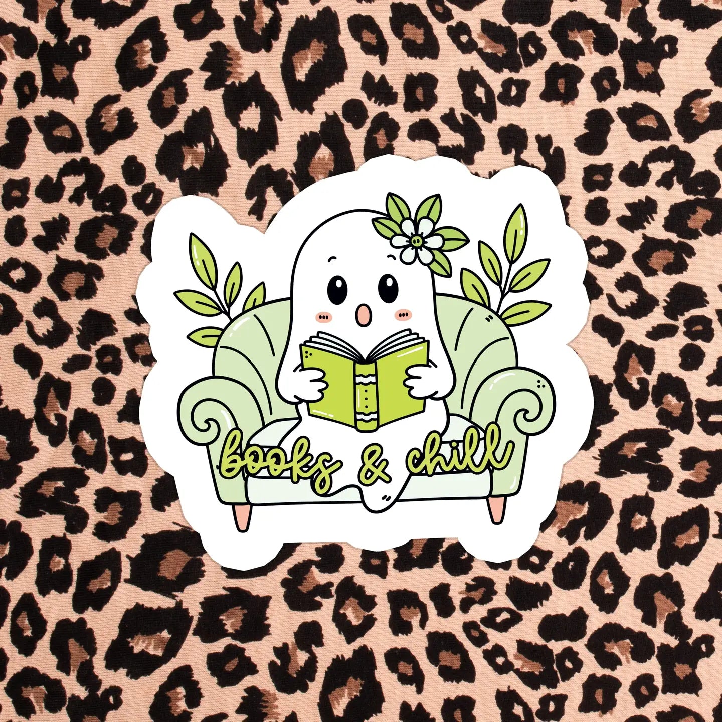 Books & Chill / sticker