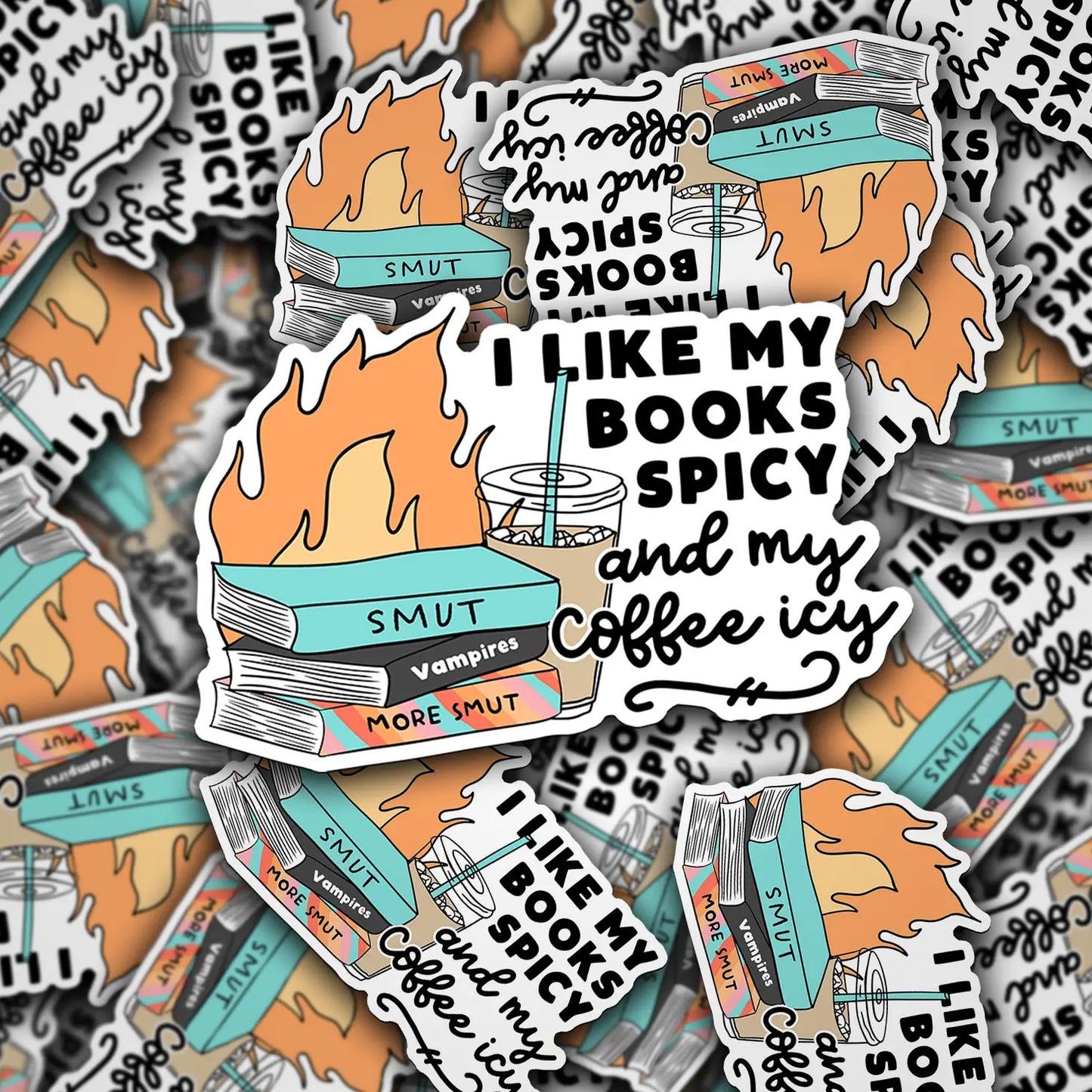 Spicy Books / sticker