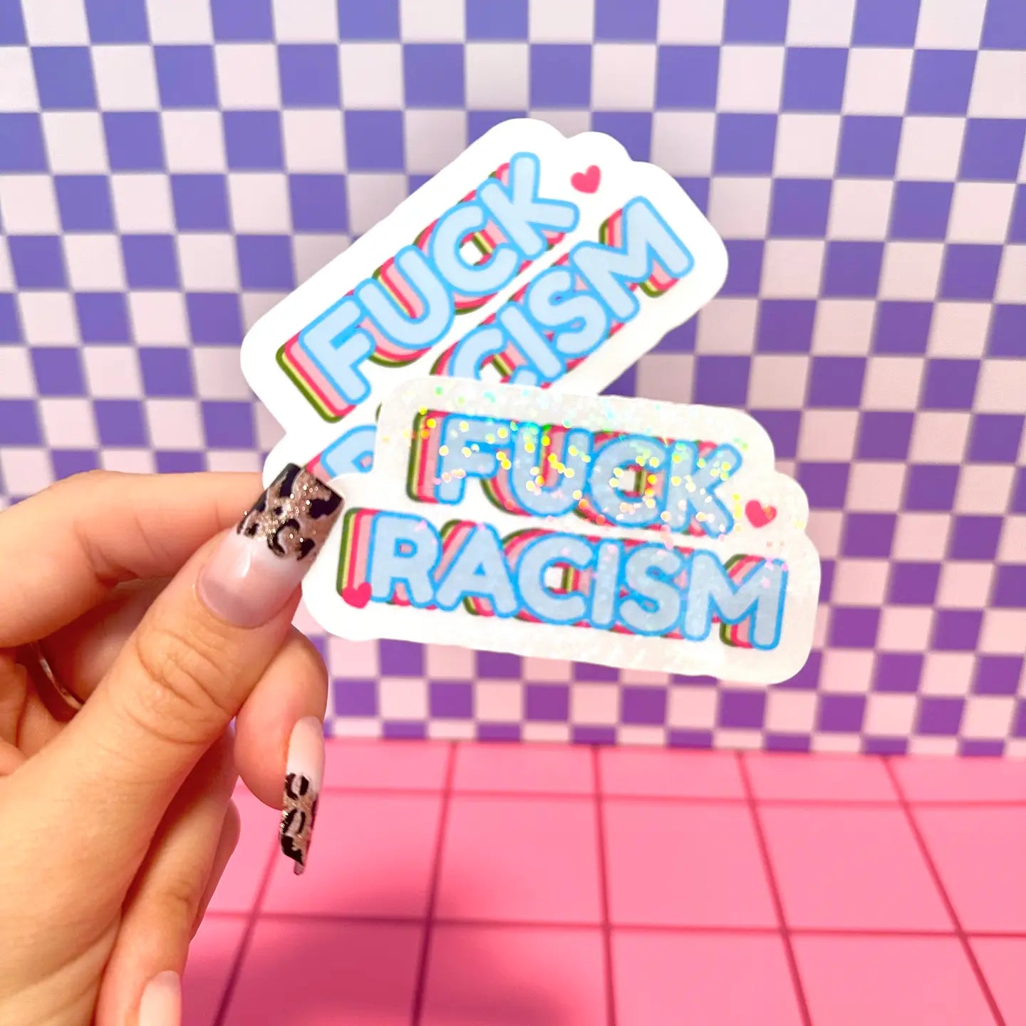 Fuck Racism / sticker