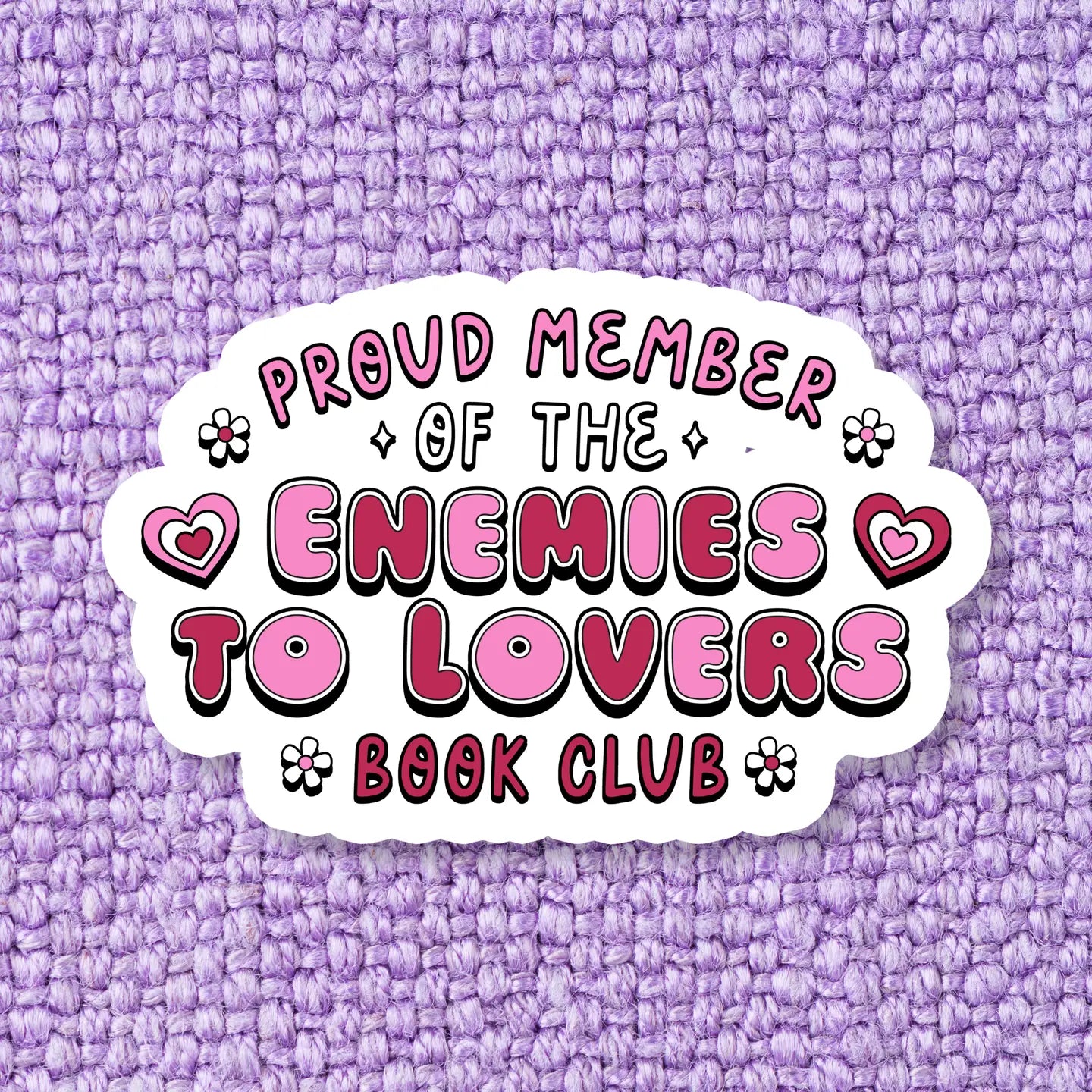 Enemies to Lovers Bookclub / sticker