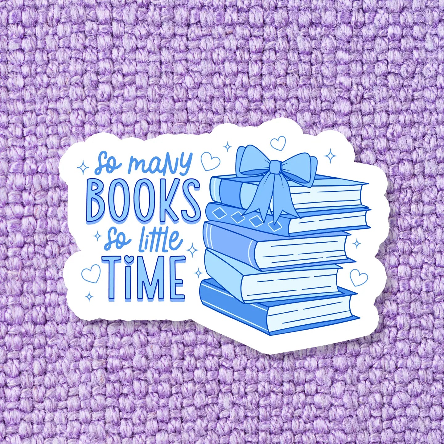 So Many Books / sticker