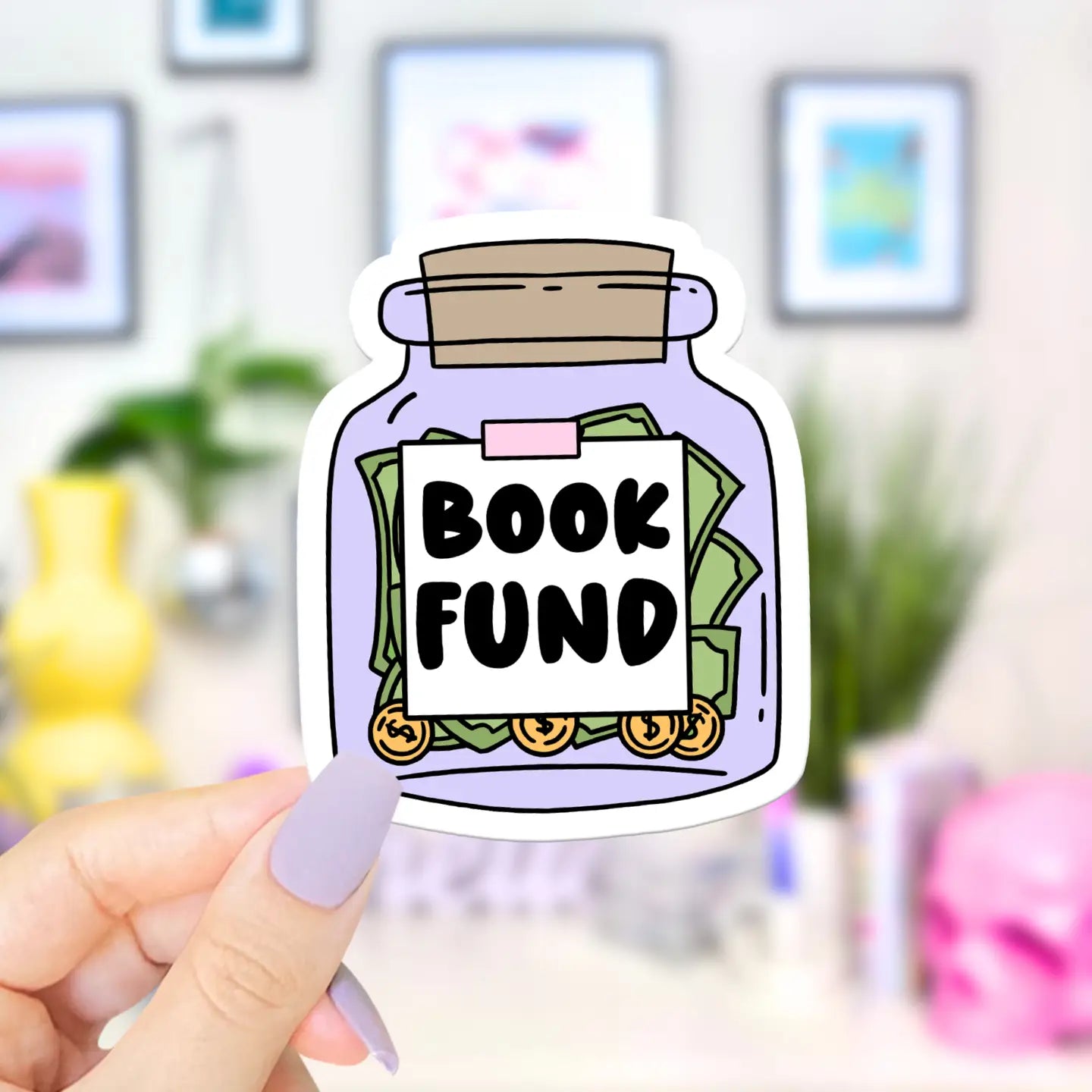 Book Fund / sticker