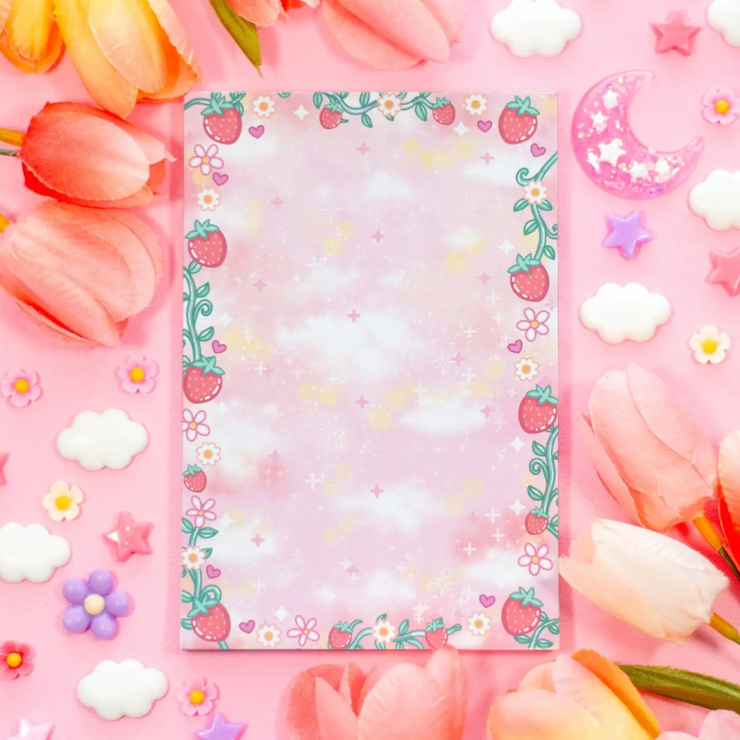 Strawberry Notepad