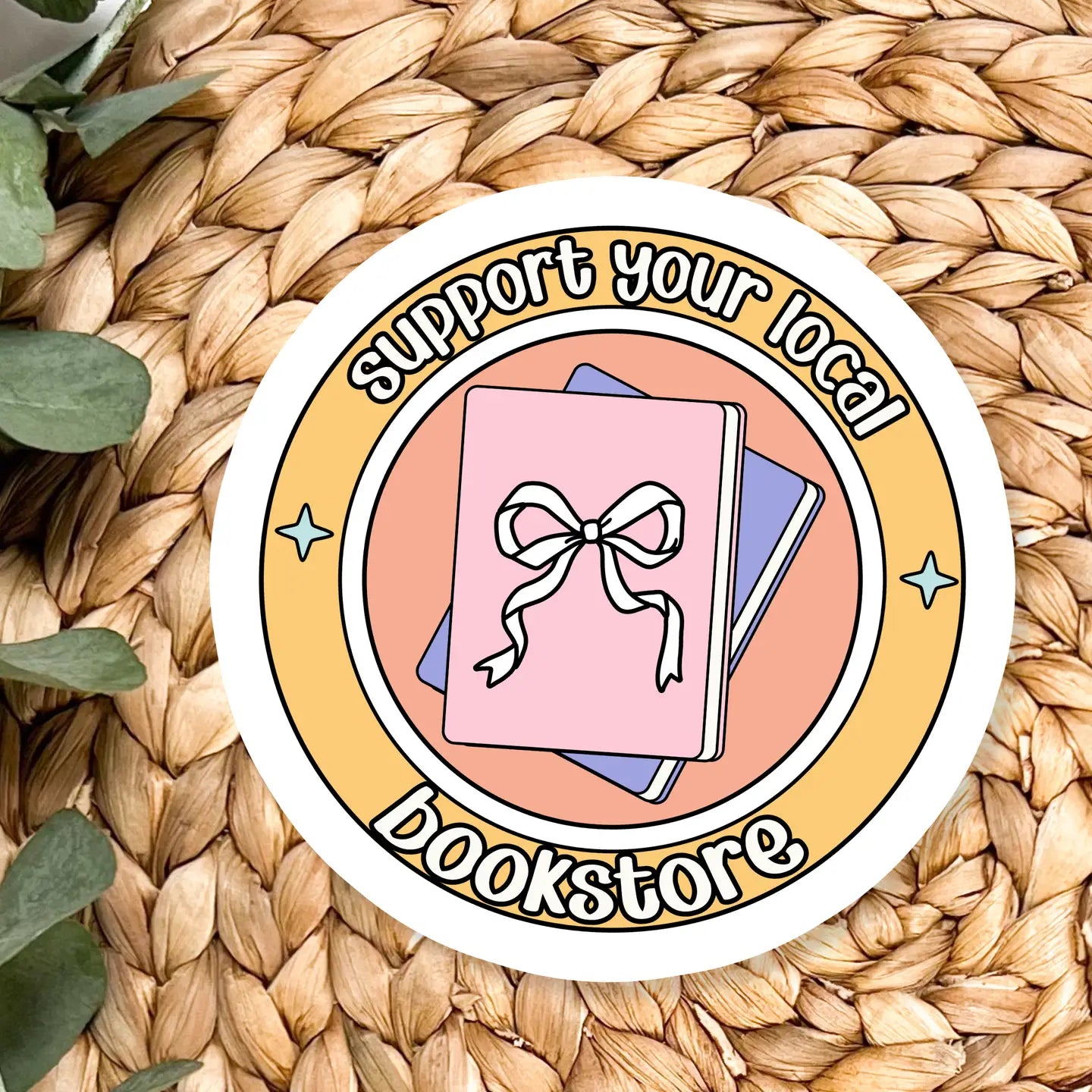 Local Bookstore Love / sticker