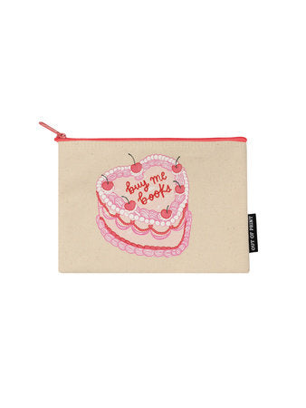 Literary Patisserie Zip Pouch