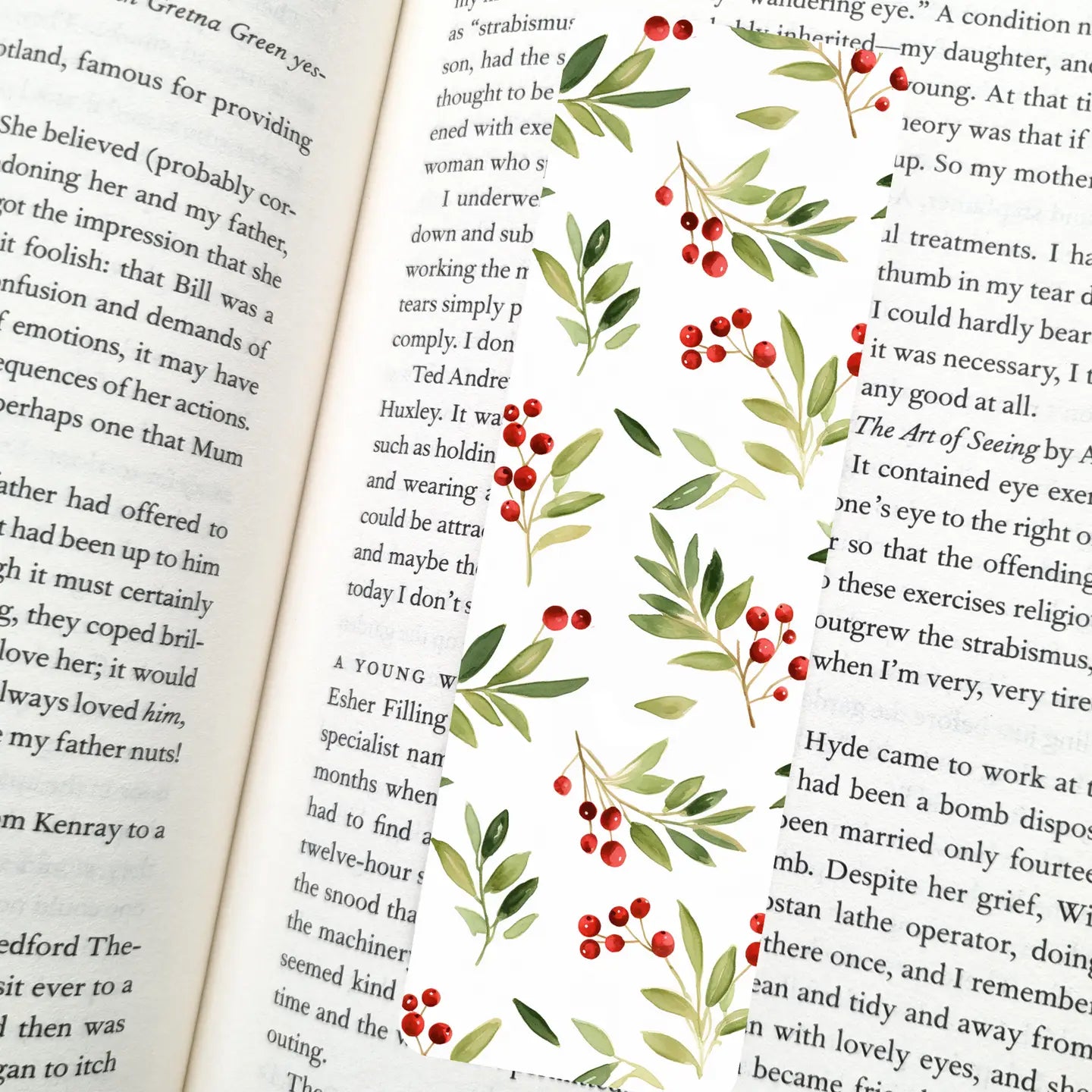 Holly Berry / bookmark