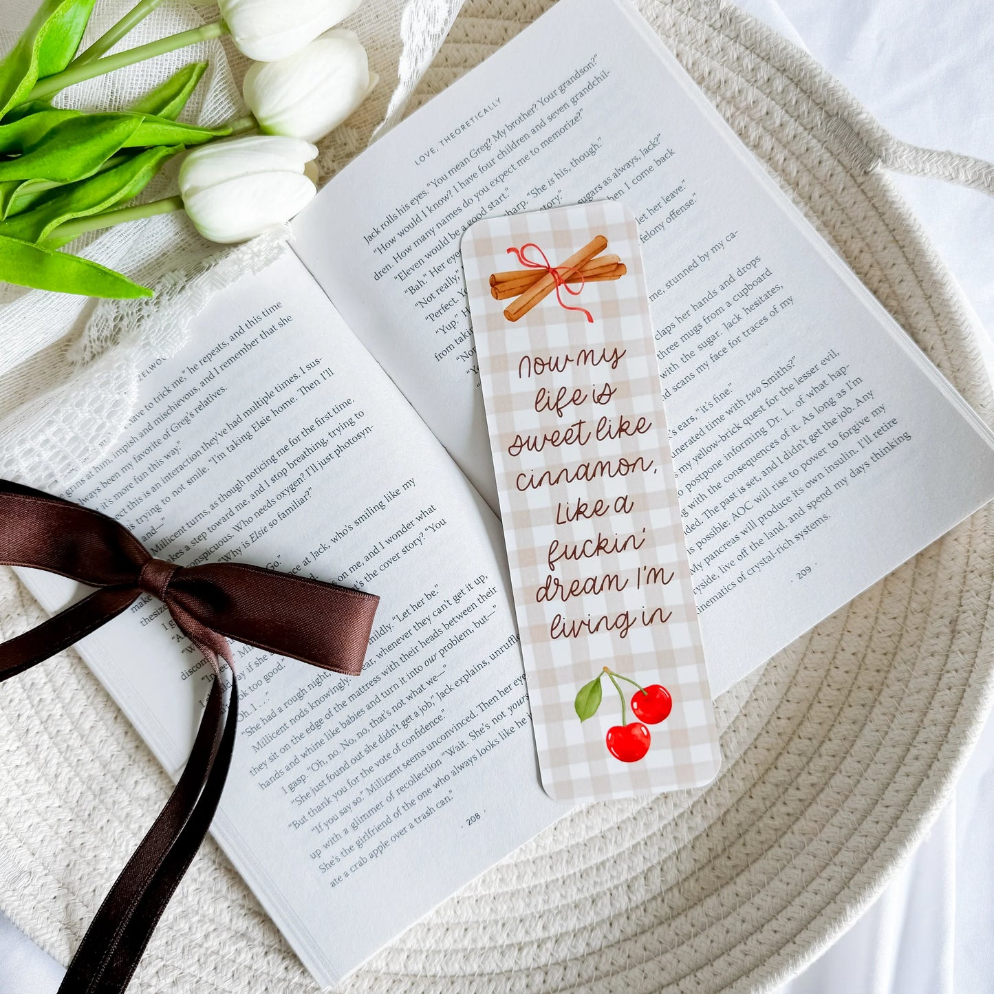 Sweet Like Cinnamon / bookmark
