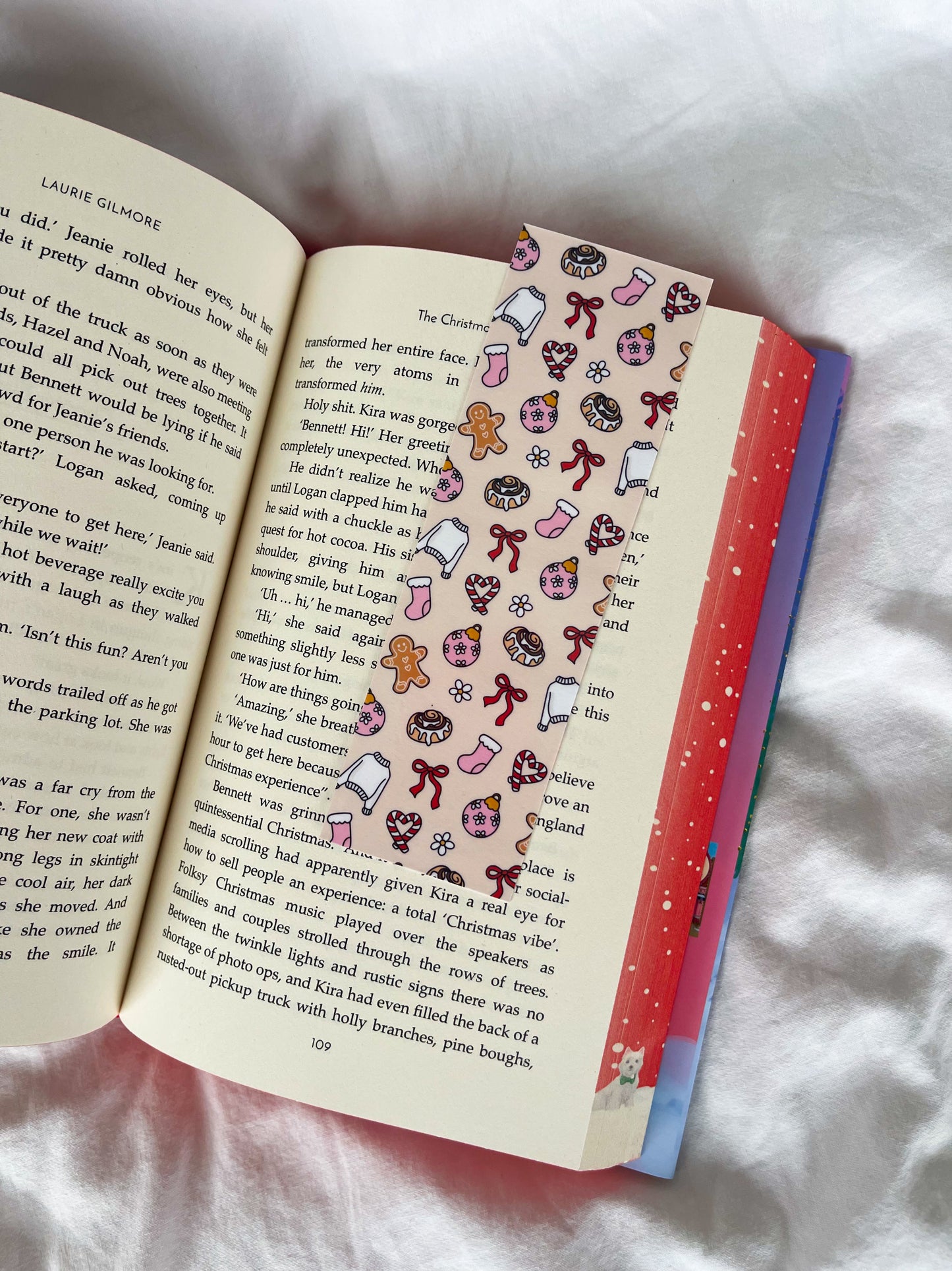 Christmas Doodles / bookmark