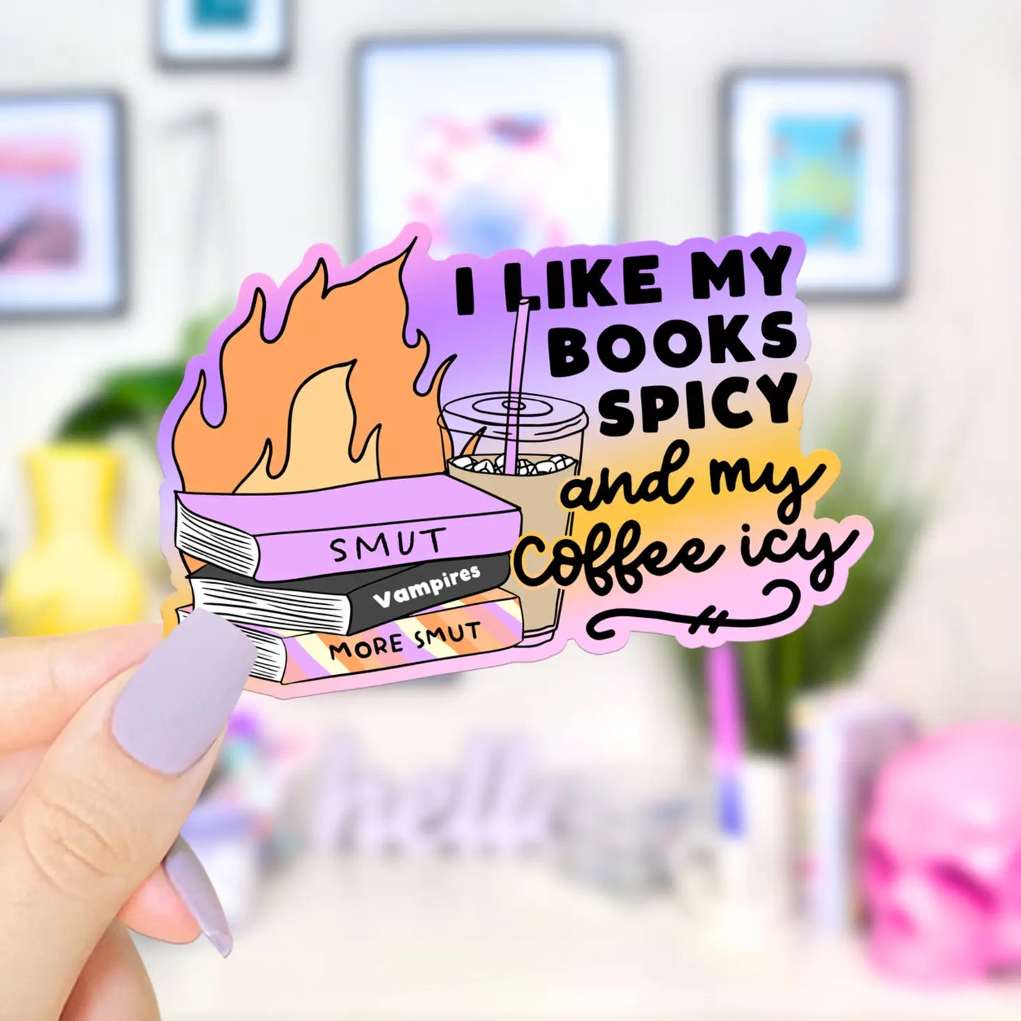 Spicy & Icy / sticker