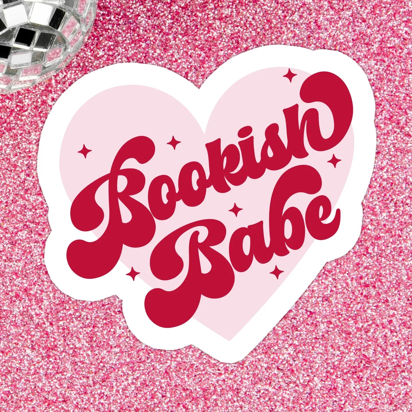 Bookish Babe / sticker