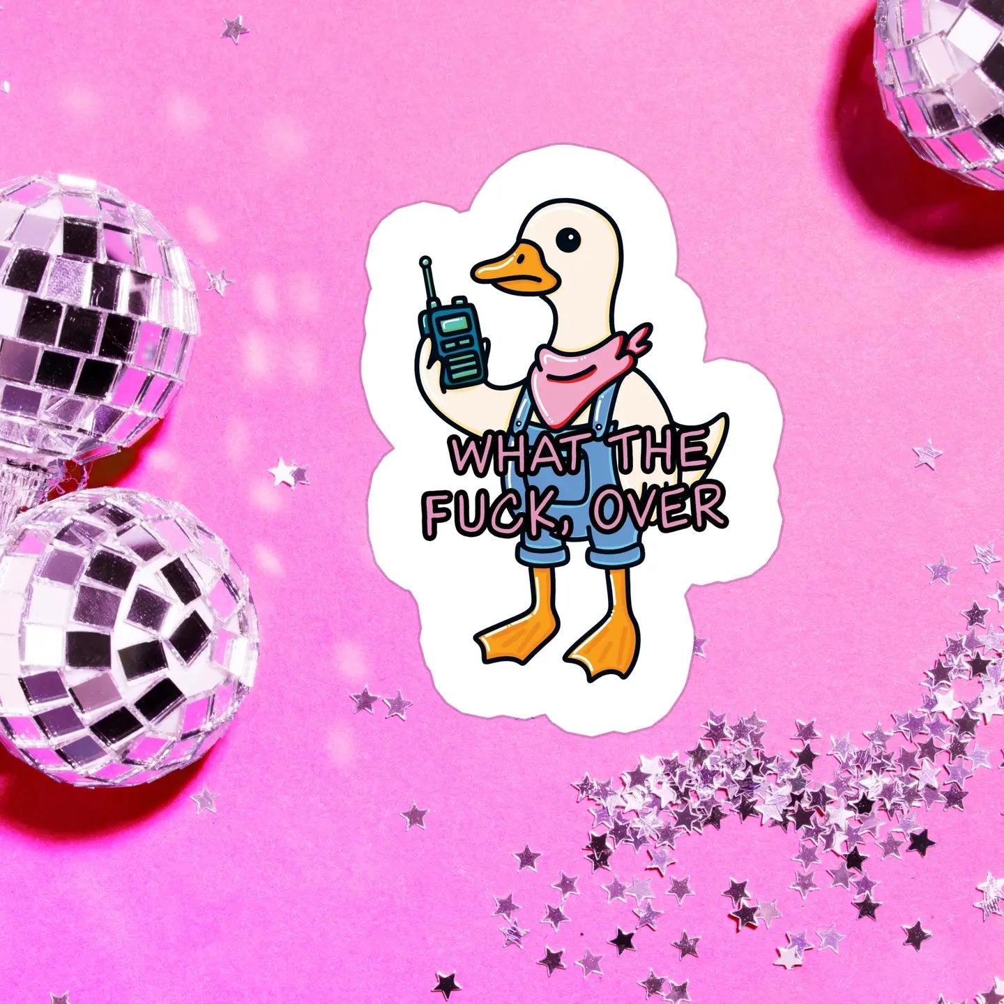 WTF Goose / sticker