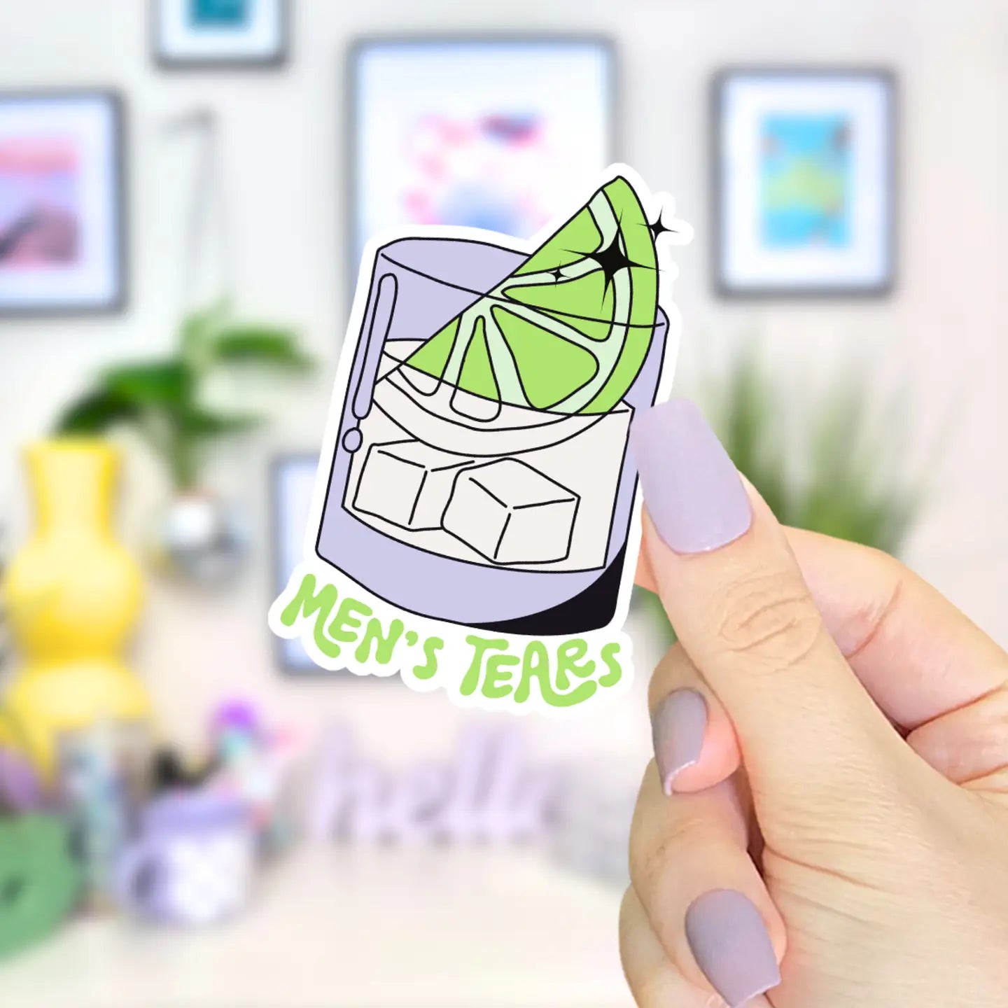 Men's Tears / sticker