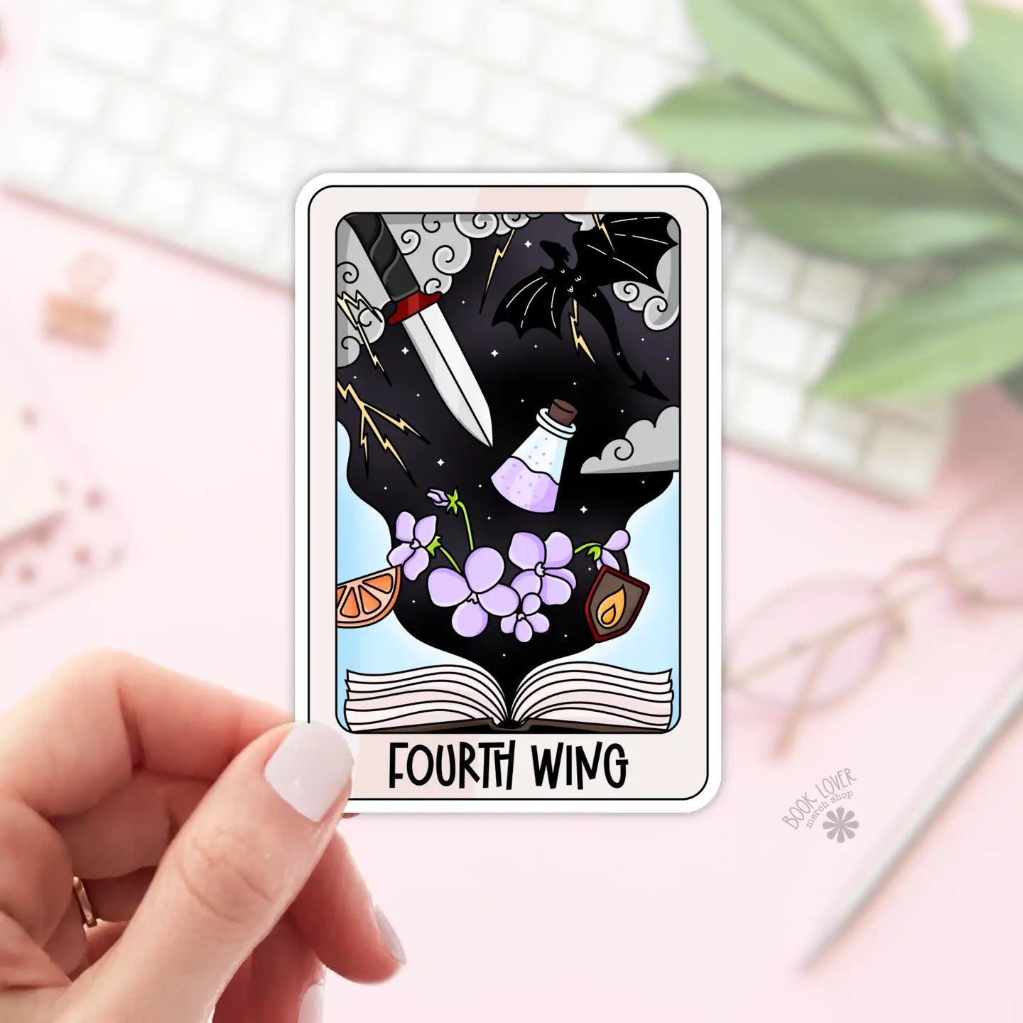Fourth Wing / sticker