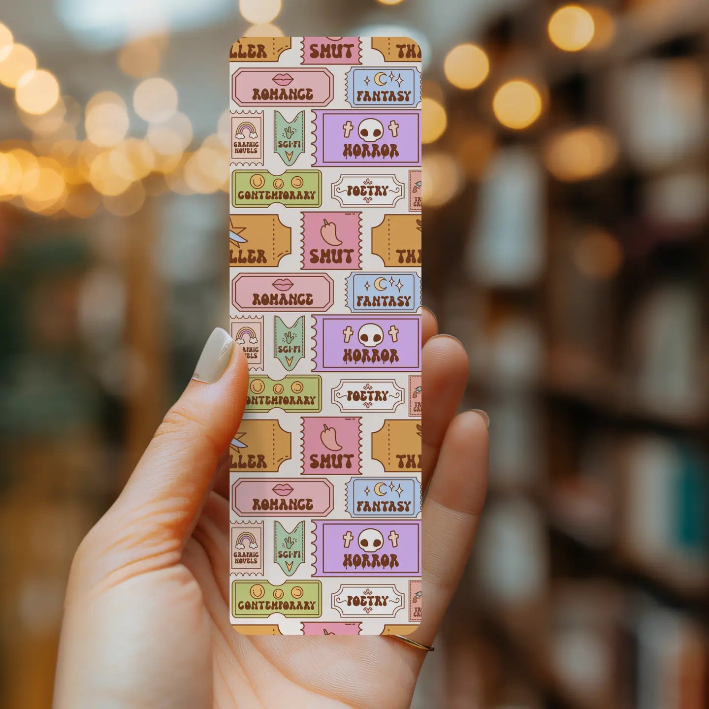 Book Trope Tickets / bookmark