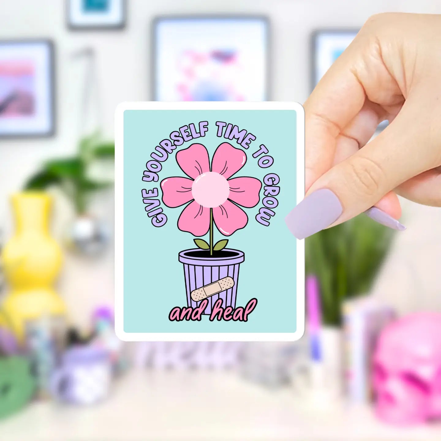 Grow and Heal / sticker