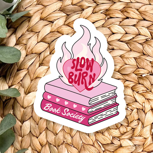 Slow Burn Society / sticker