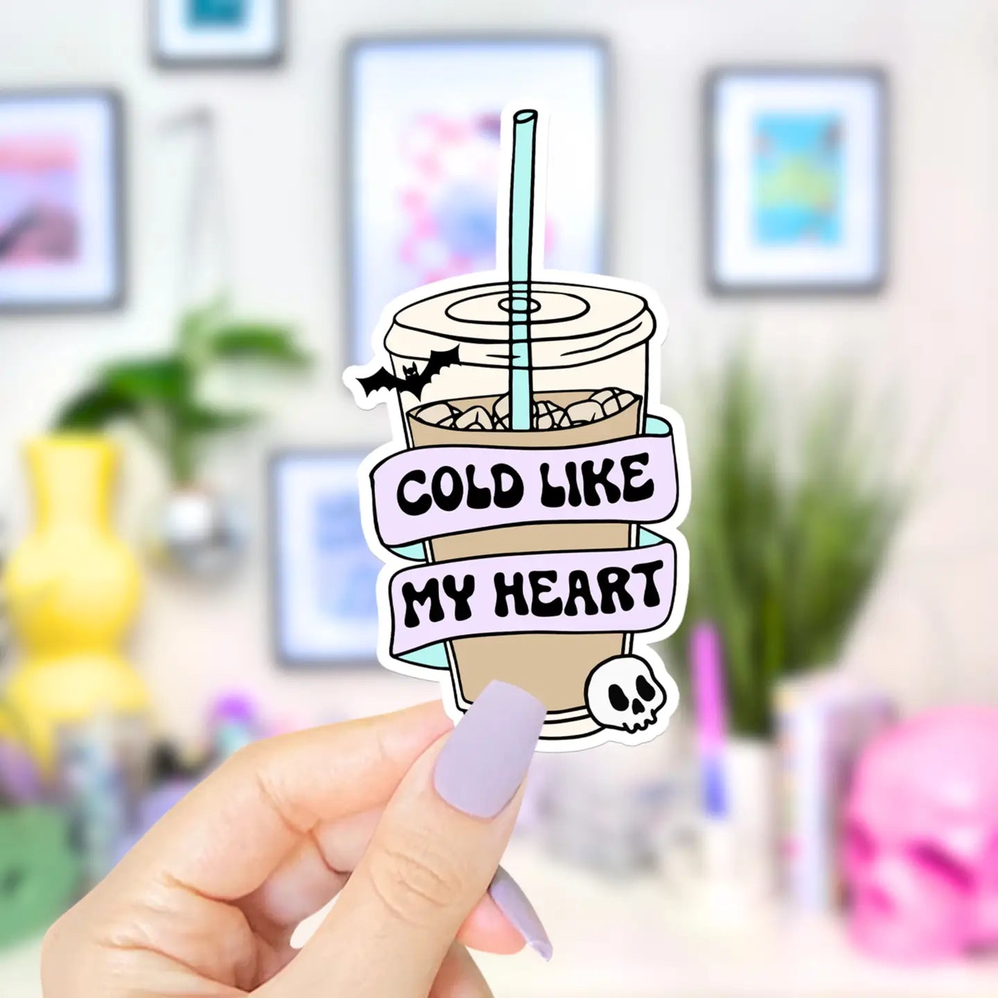 Cold Like My Heart / sticker