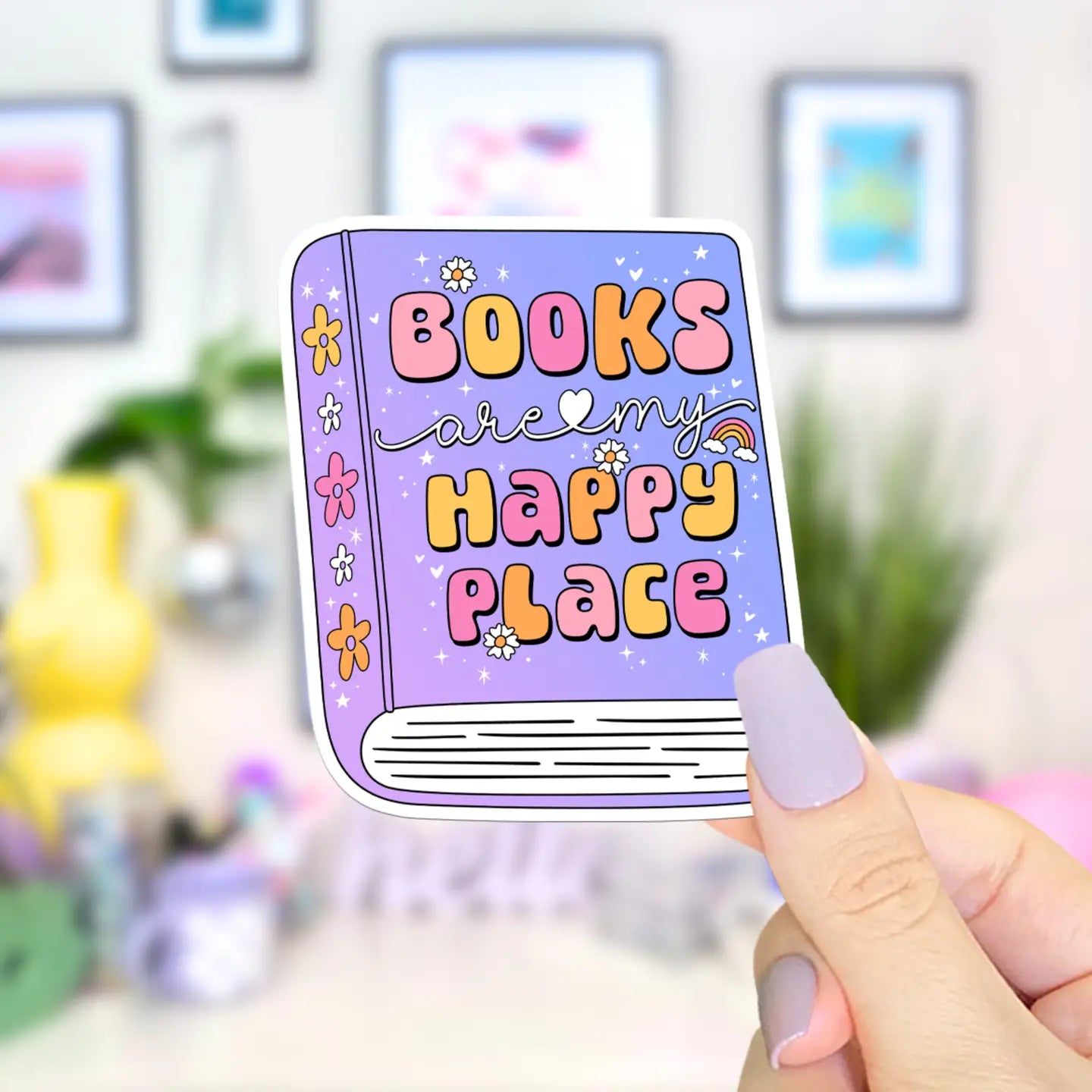 Happy Place / sticker