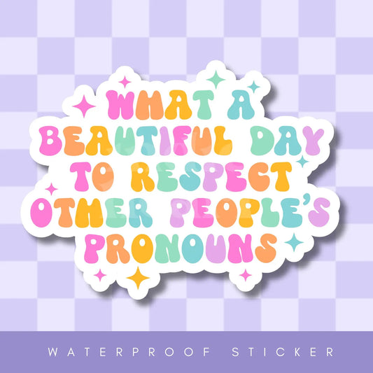 Beautiful Day / sticker