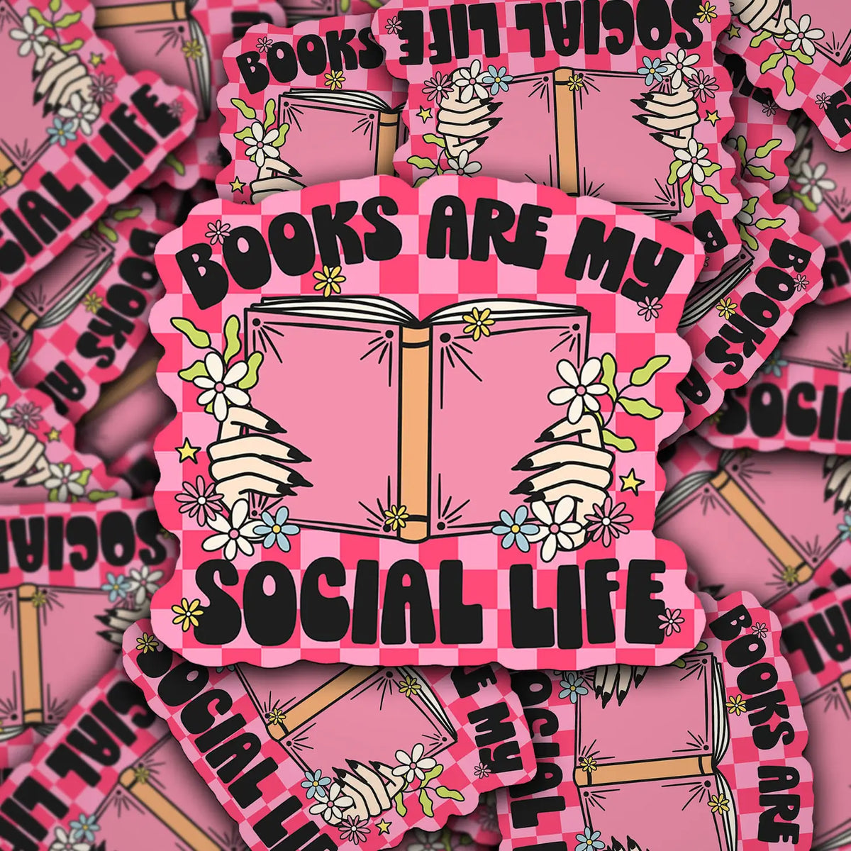 Social Life Sticker Social Life / sticker – Wildflower Fiction