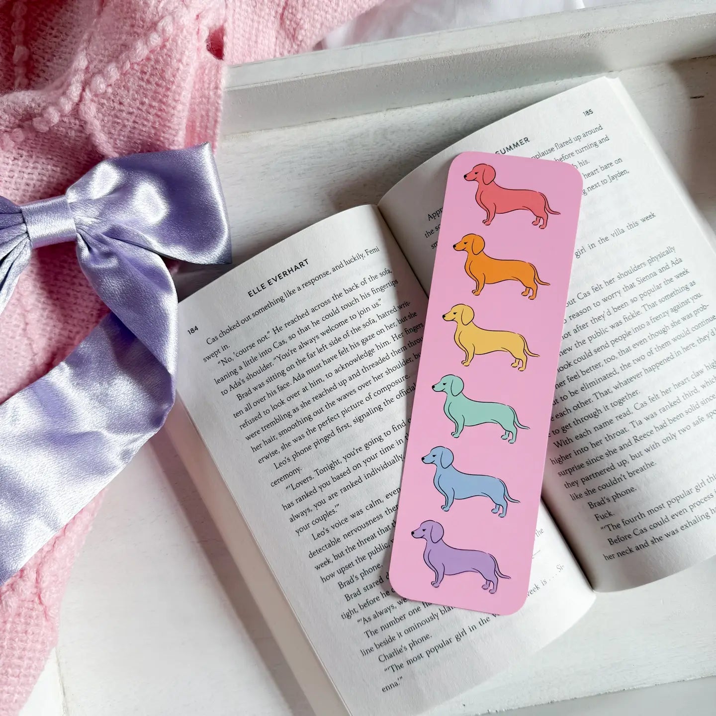Rainbow Weenies / bookmark