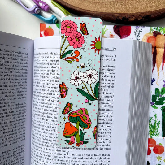 Spring Florals / bookmark